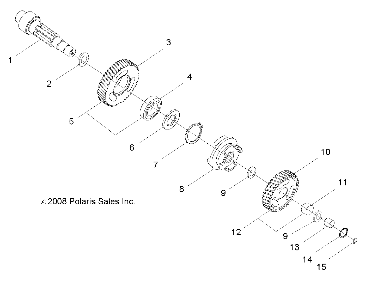 DRIVE TRAIN, TRANSMISSION - A09VA17AA/AD (49RGRTRANS09RZR170)