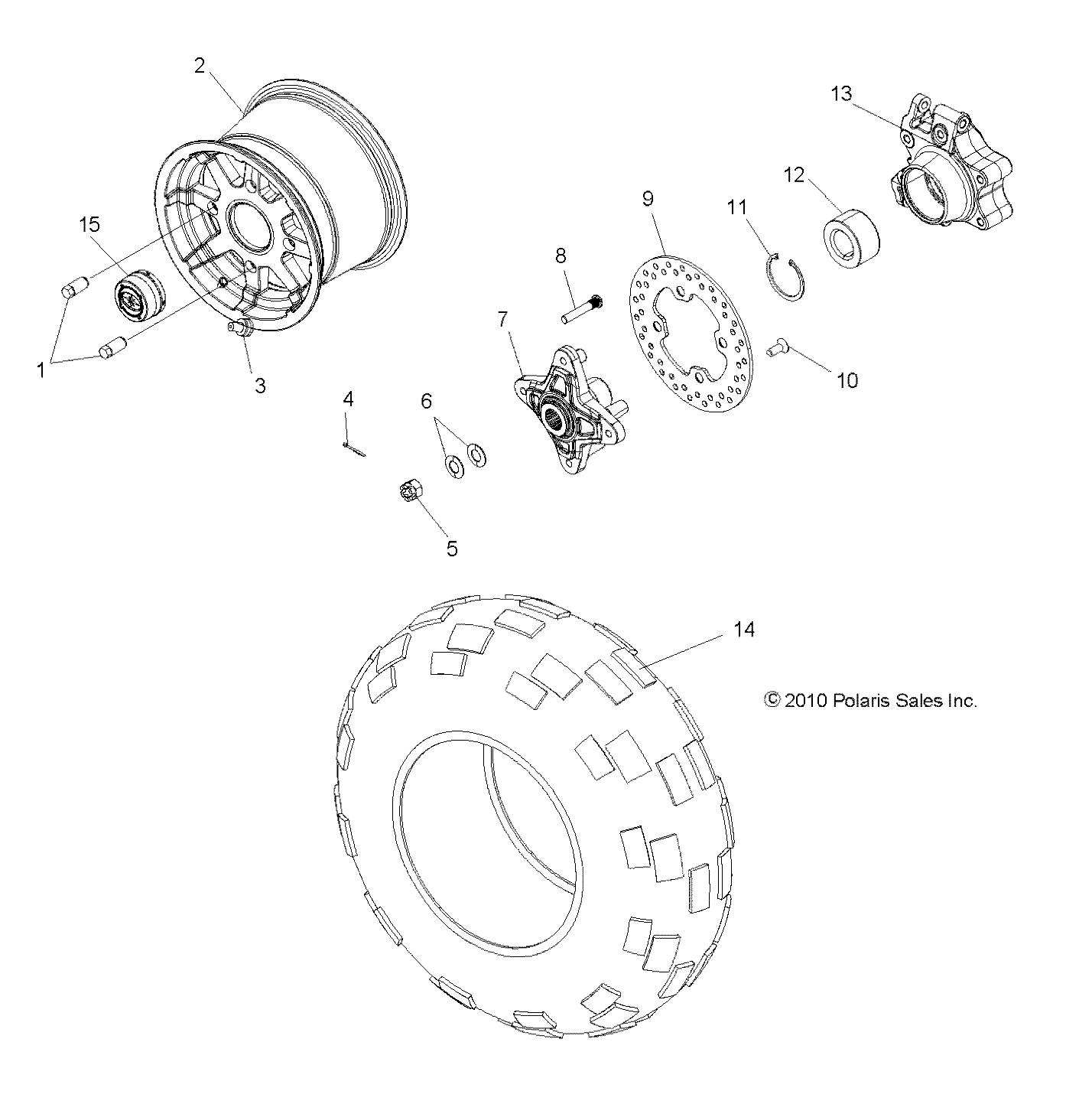 WHEELS, REAR - Z14XT9EFX (49RGRWHEELRR11RZR875)