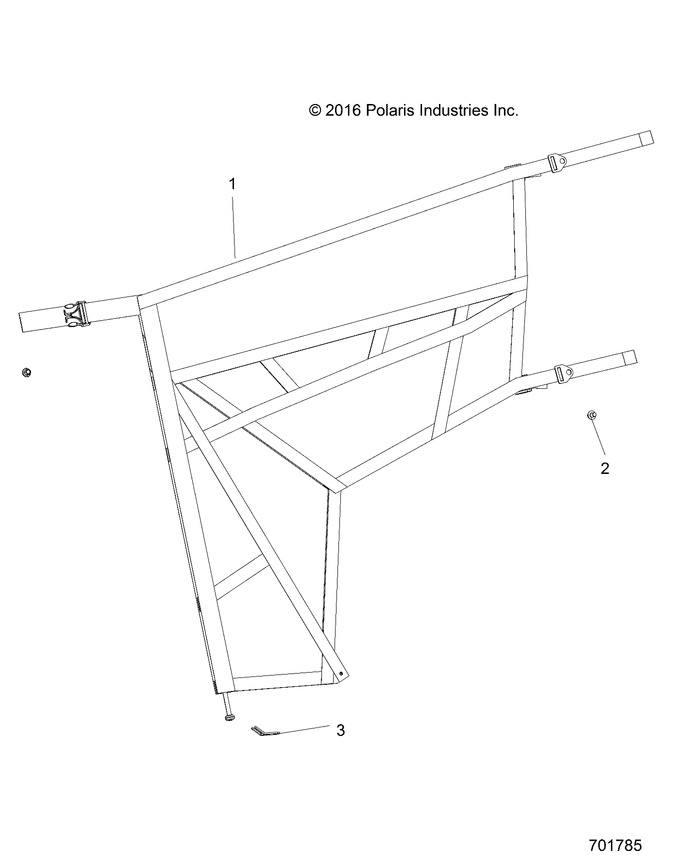 BODY, SIDE NETS - R22MAA50A1/A7 (701785)