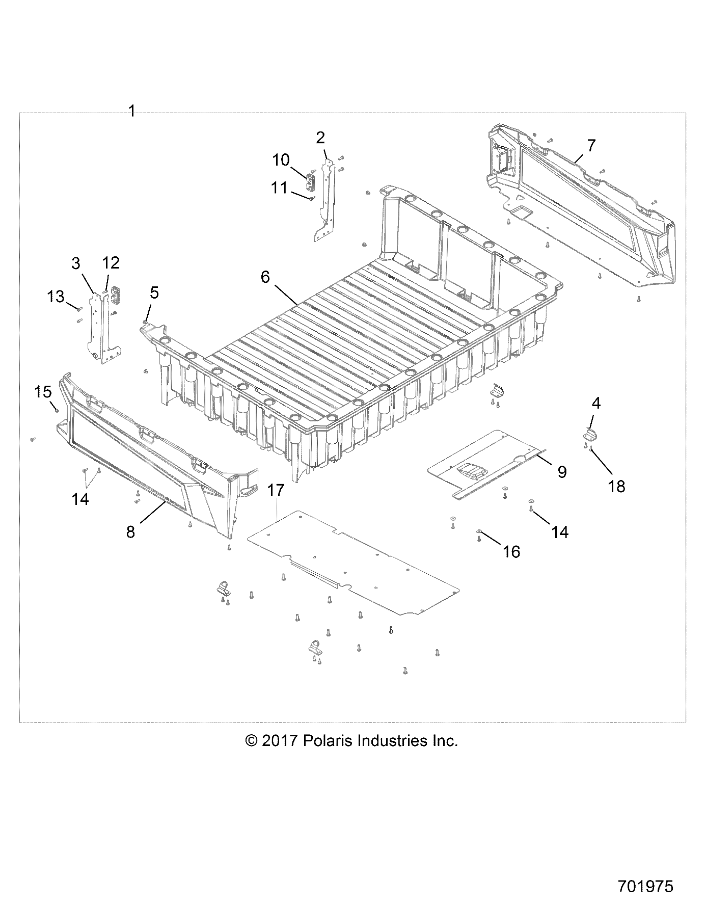 BODY, CARGO BOX - R18RTAD1B1/ED1N1