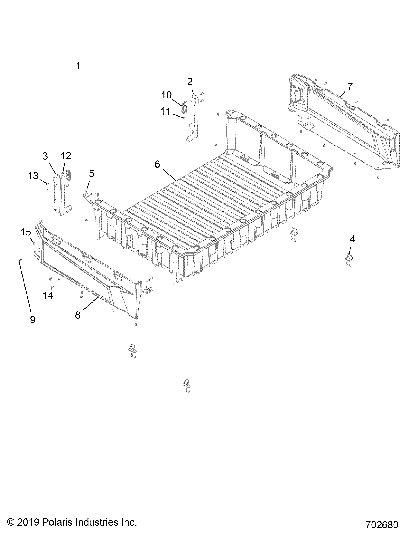 BODY, CARGO BOX - R20TAU99AS/AM/AZ/BS/BM/BZ (702680)