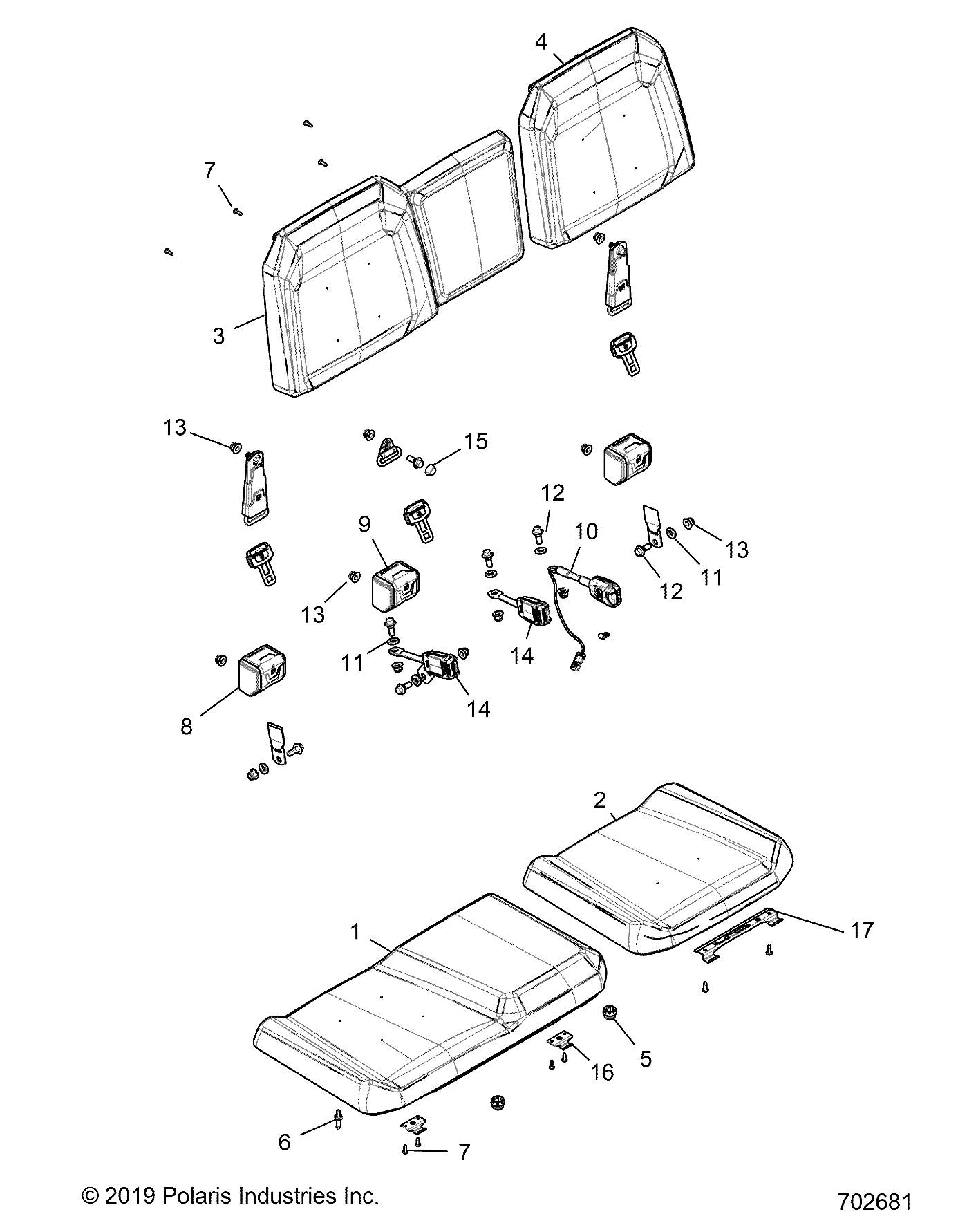 BODY, SEAT, 60/40 - R20TAE99AM/AS/AZ/BM/BS/BZ (702681)