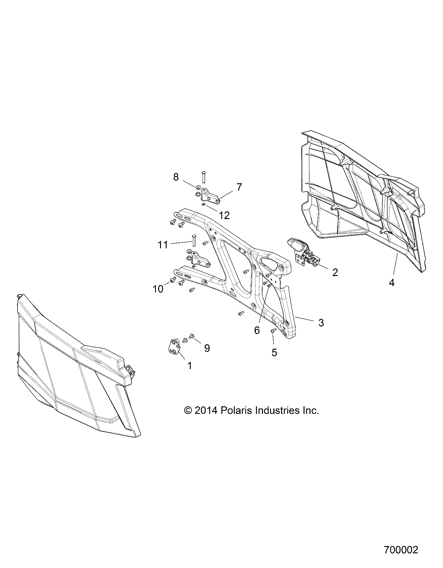 BODY, DOORS, REAR - Z15VCE87AT/AV (700002)