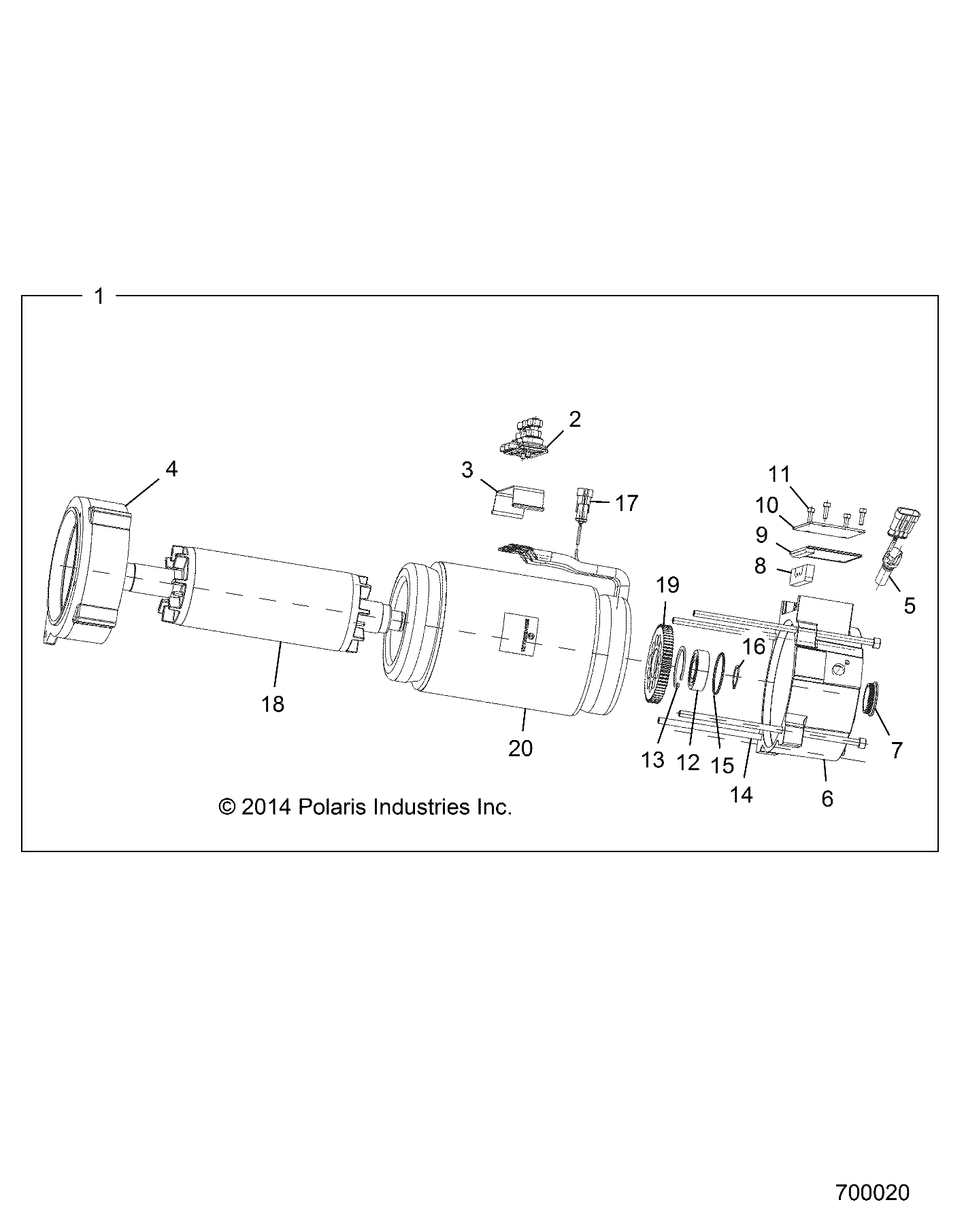 ELECTRICAL, MOTOR, INTERNALS - R22MAAE4B8/B9 (700020)