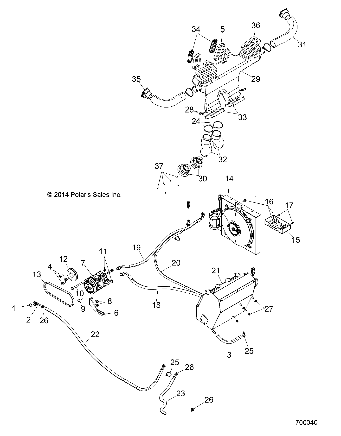 BODY, HVAC - R152DPD1AA (700040)