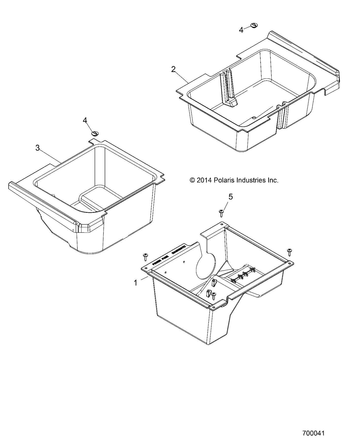 BODY, STORAGE - R17B1PD1AA/2P (700041)