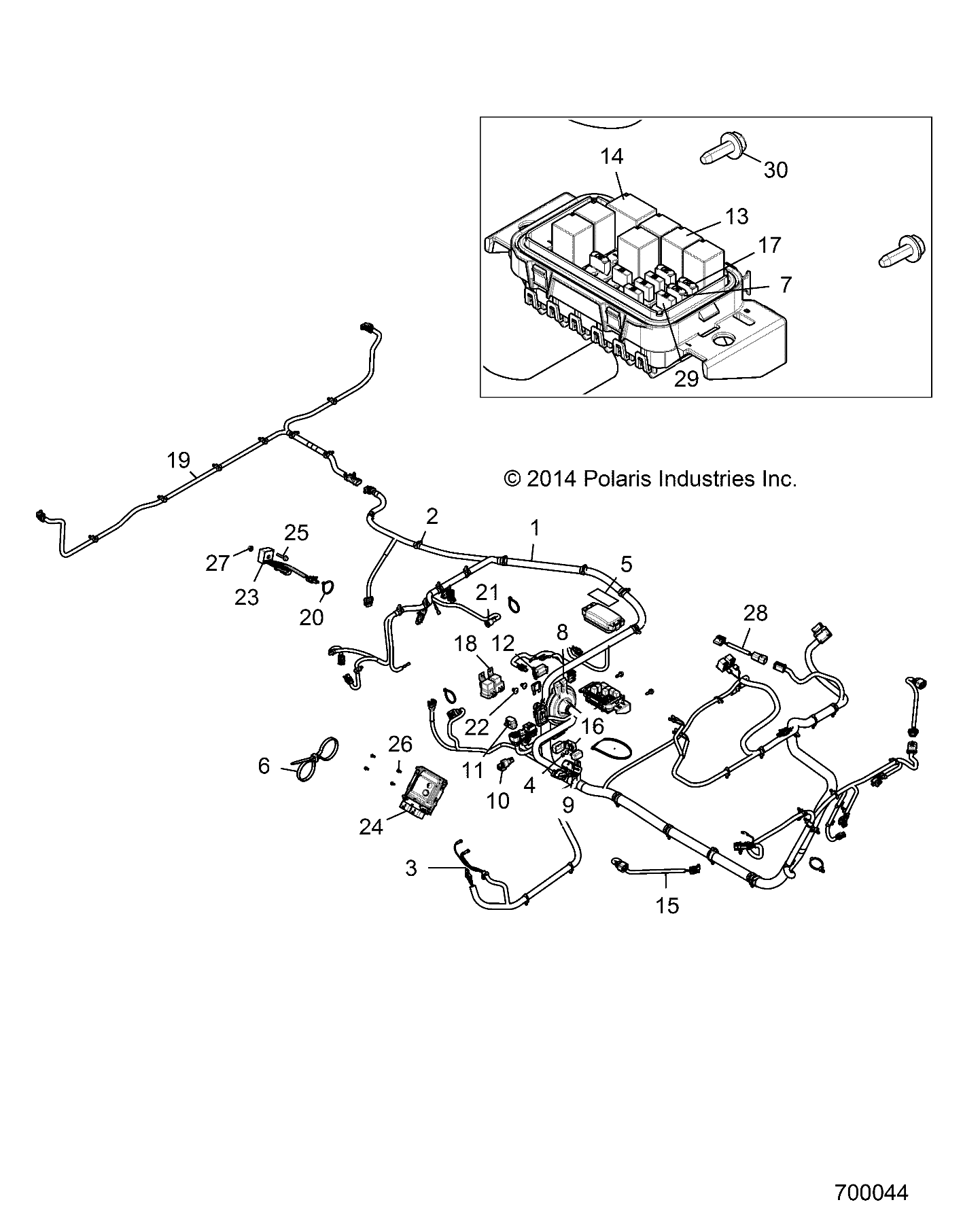 ELECTRICAL, HARNESS - R151DPD1AA (700044)