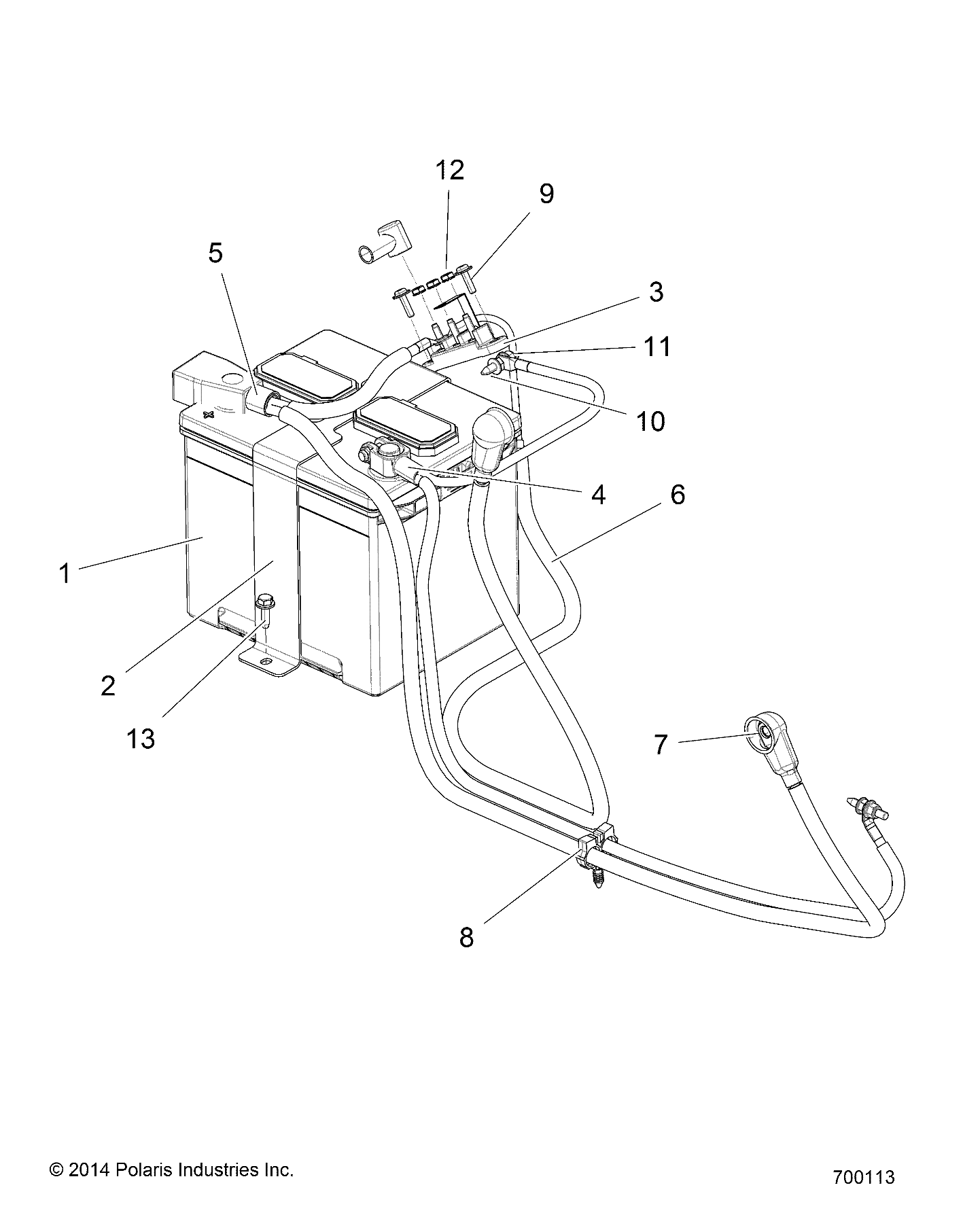 ELECTRICAL, BATTERY - R15RTAD1FA (700113)