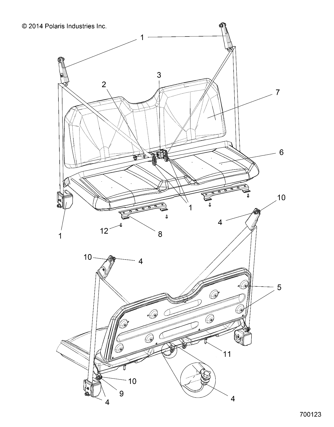 BODY, SEAT BELTS - R15RMA32FA (700123)