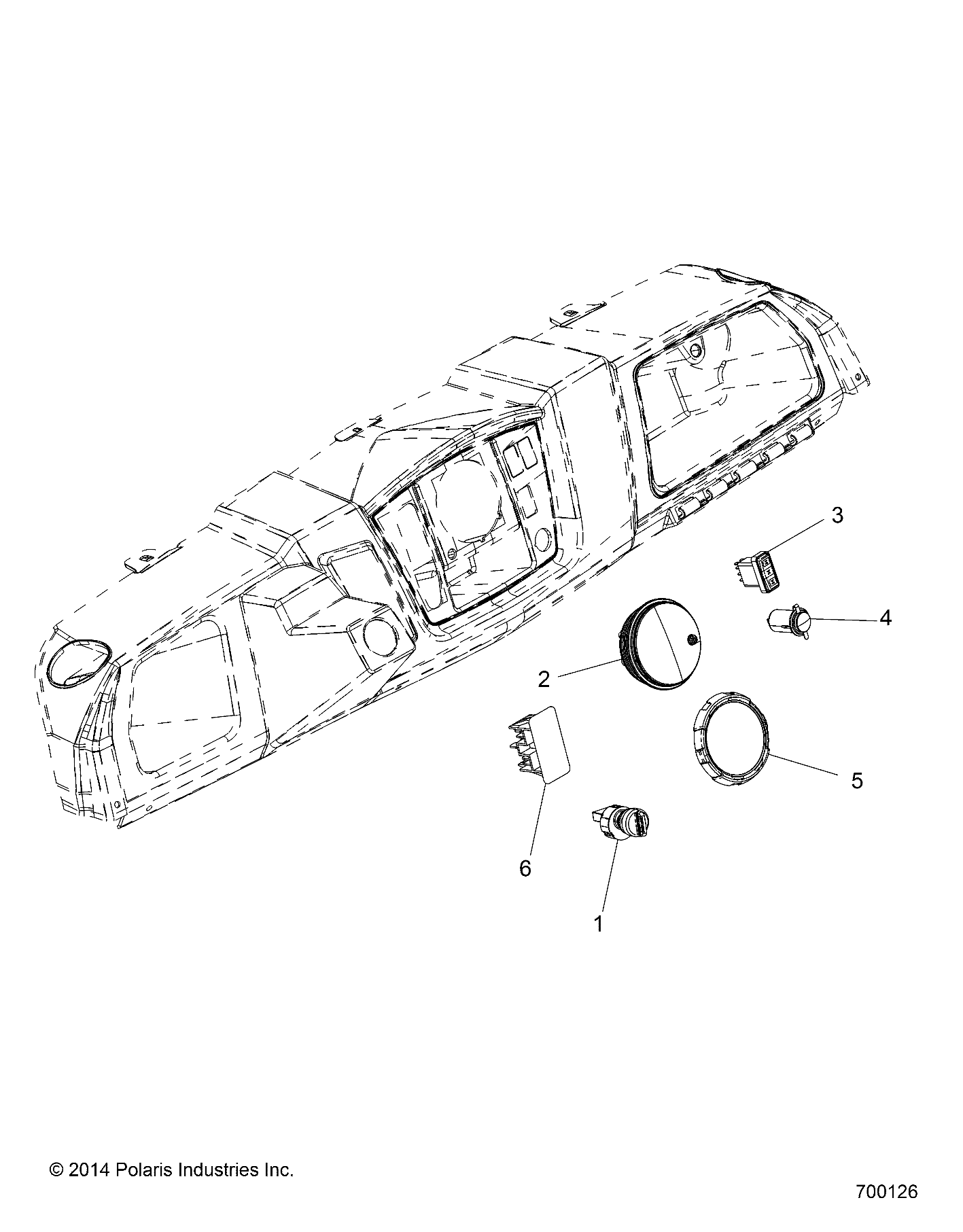 ELECTRICAL, DASH INSTRUMENTS and CONTROLS - R15RMA32FA (700126)