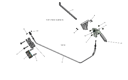 BRAKES, PARKING - R15RTE87FA (700148)