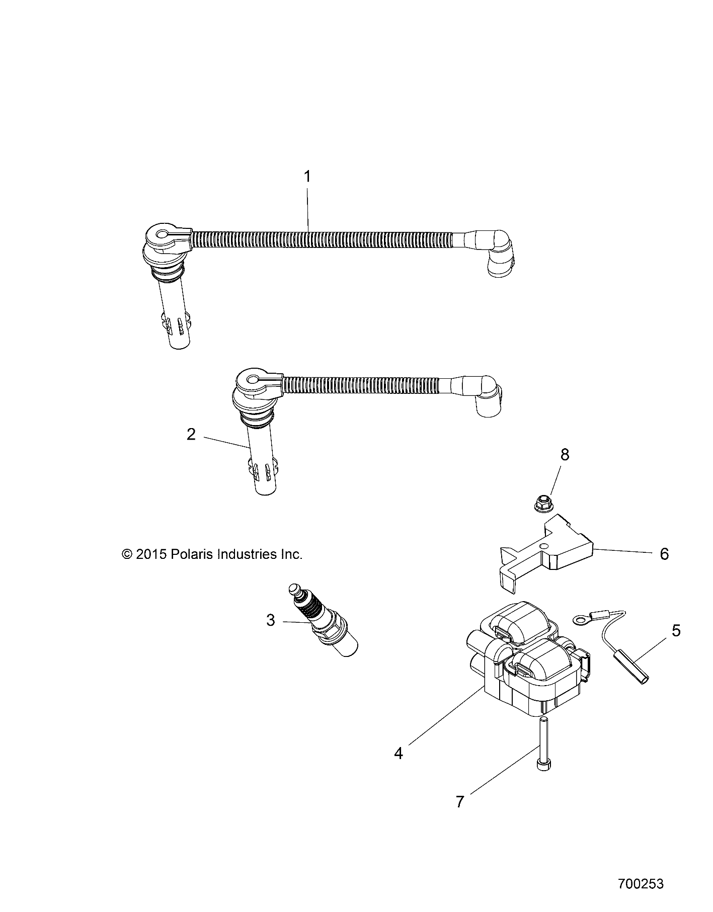 ELECTRICAL, IGNITION - Z17VA/E/X87 ALL OPTIONS (700253)