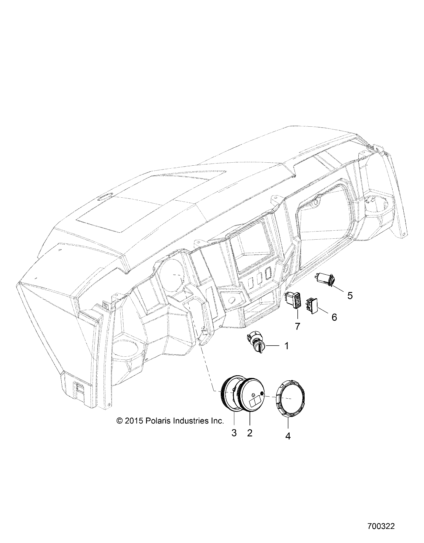 ELECTRICAL, DASH INSTRUMENTS and CONTROLS - R18RNA57B1/B9/EBV (700322)