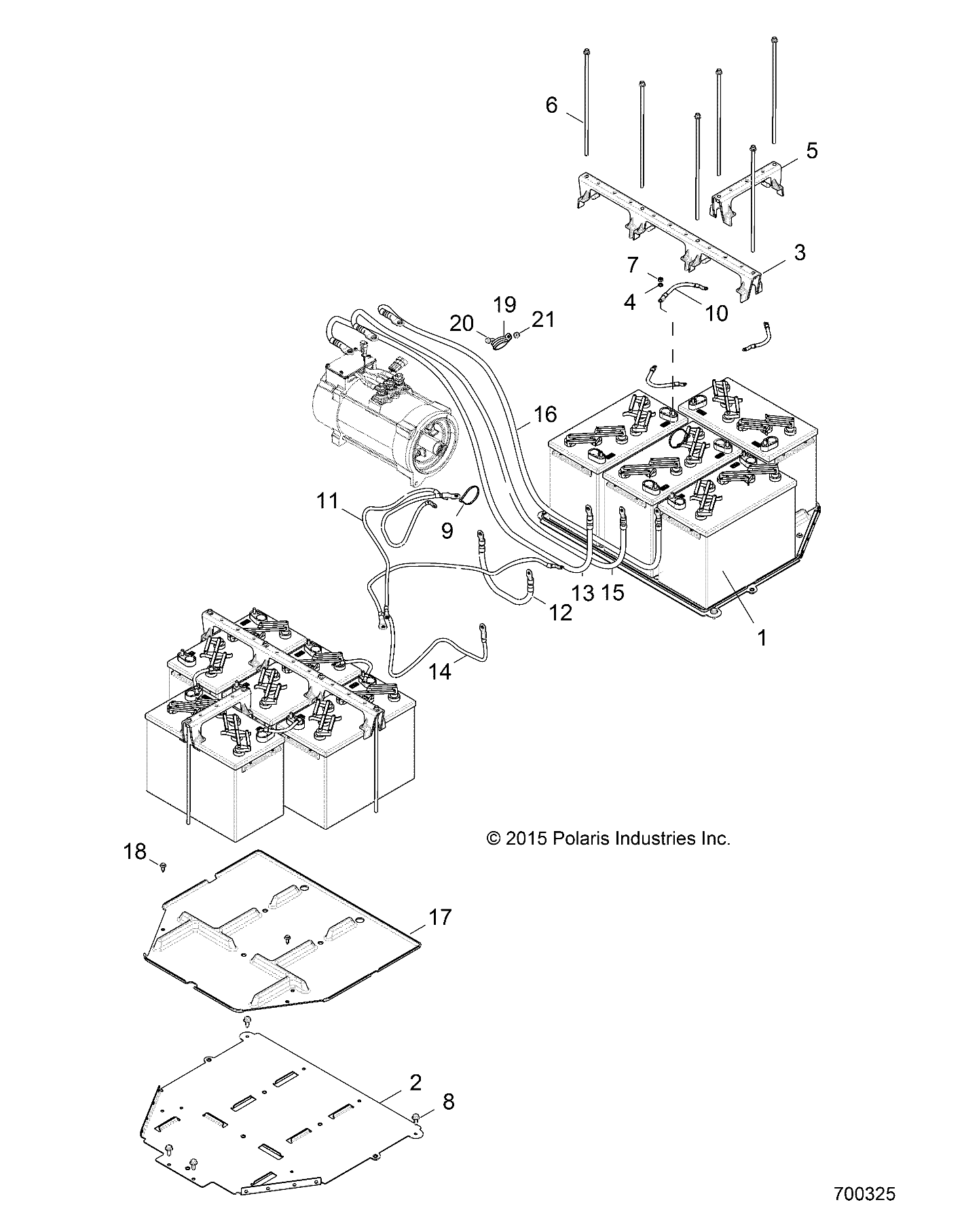 ELECTRICAL, BATTERY - R19RMAE4N8 (700325)