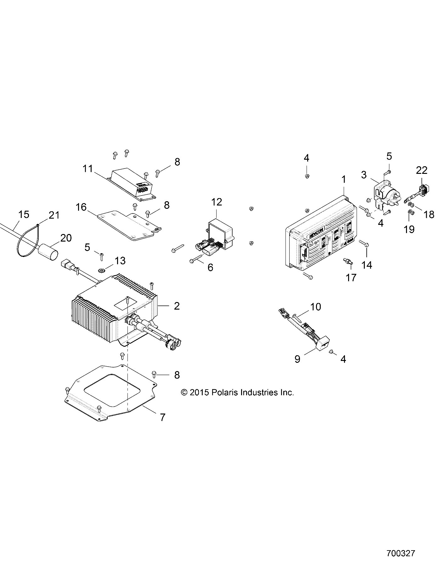 ELECTRICAL, MODULES and CONTROLLERS - R19RMAE4N8 (700327)