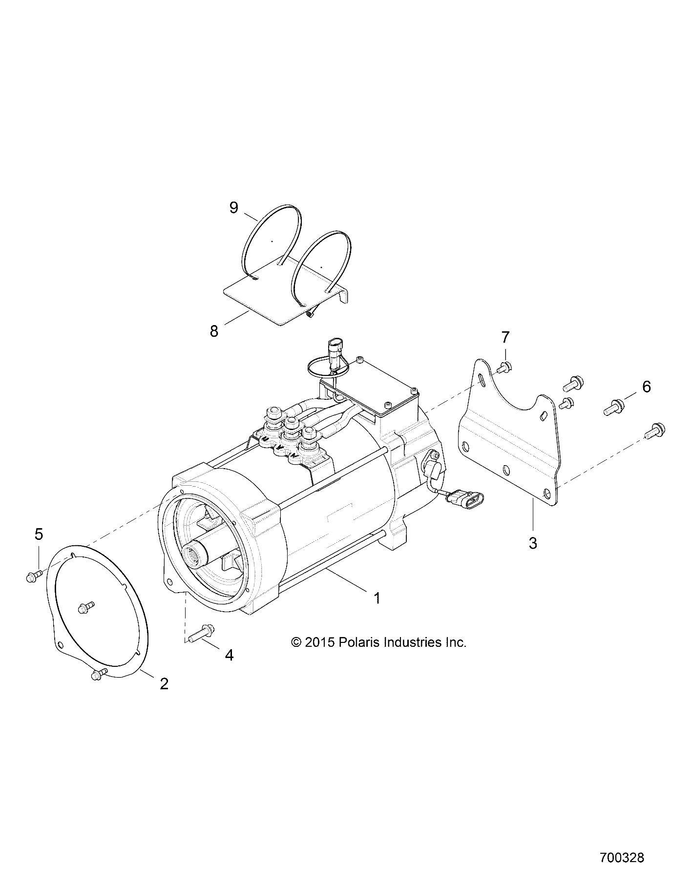 ELECTRICAL, MOTOR, 48 VAC - R21MAAE4F4/F9 (700328)