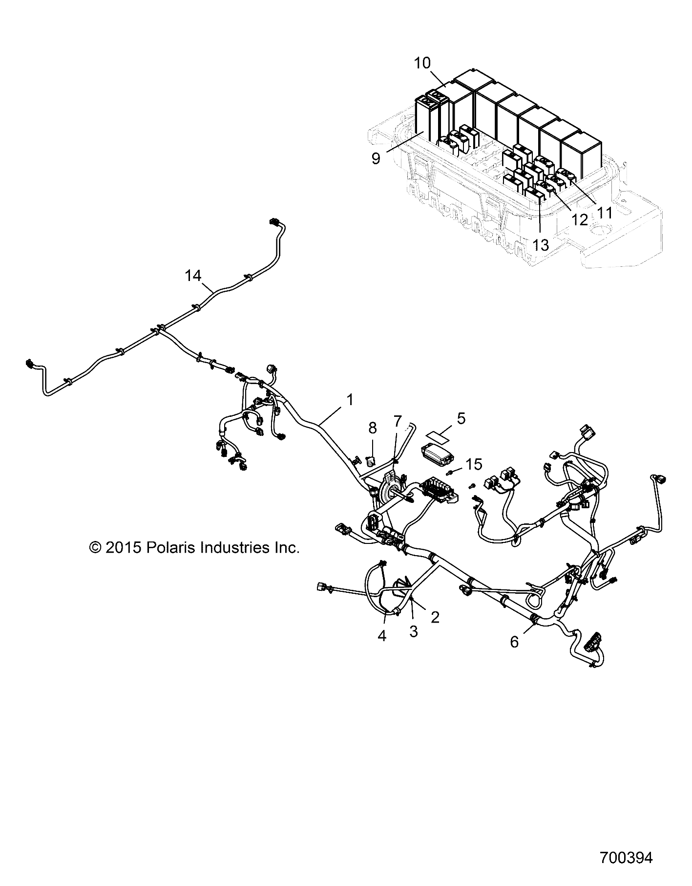 ELECTRICAL, HARNESS -  R16RTU87AS (700394)