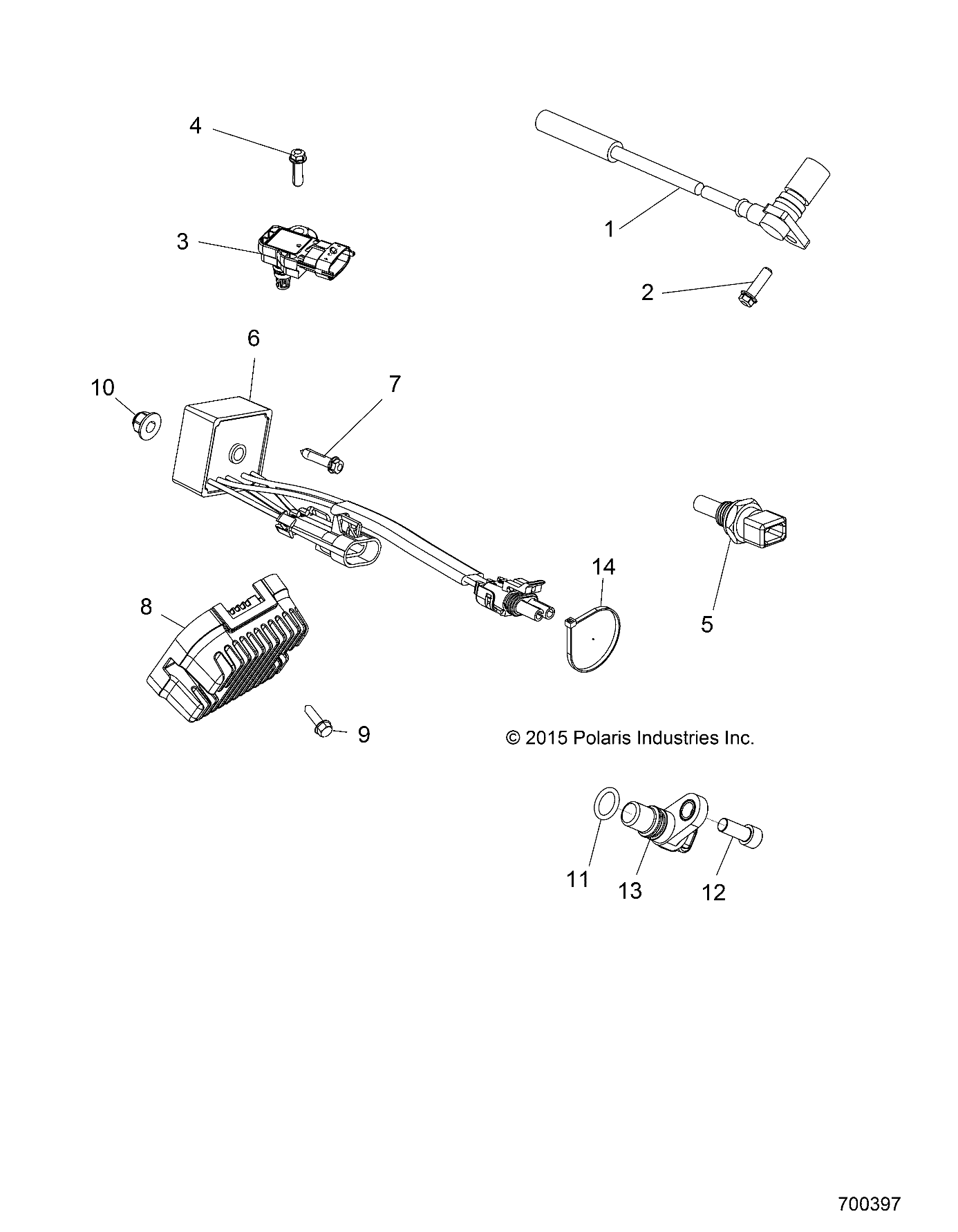 ELECTRICAL, SENSORS and MODULES - R17RT_87 ALL OPTIONS (700397)