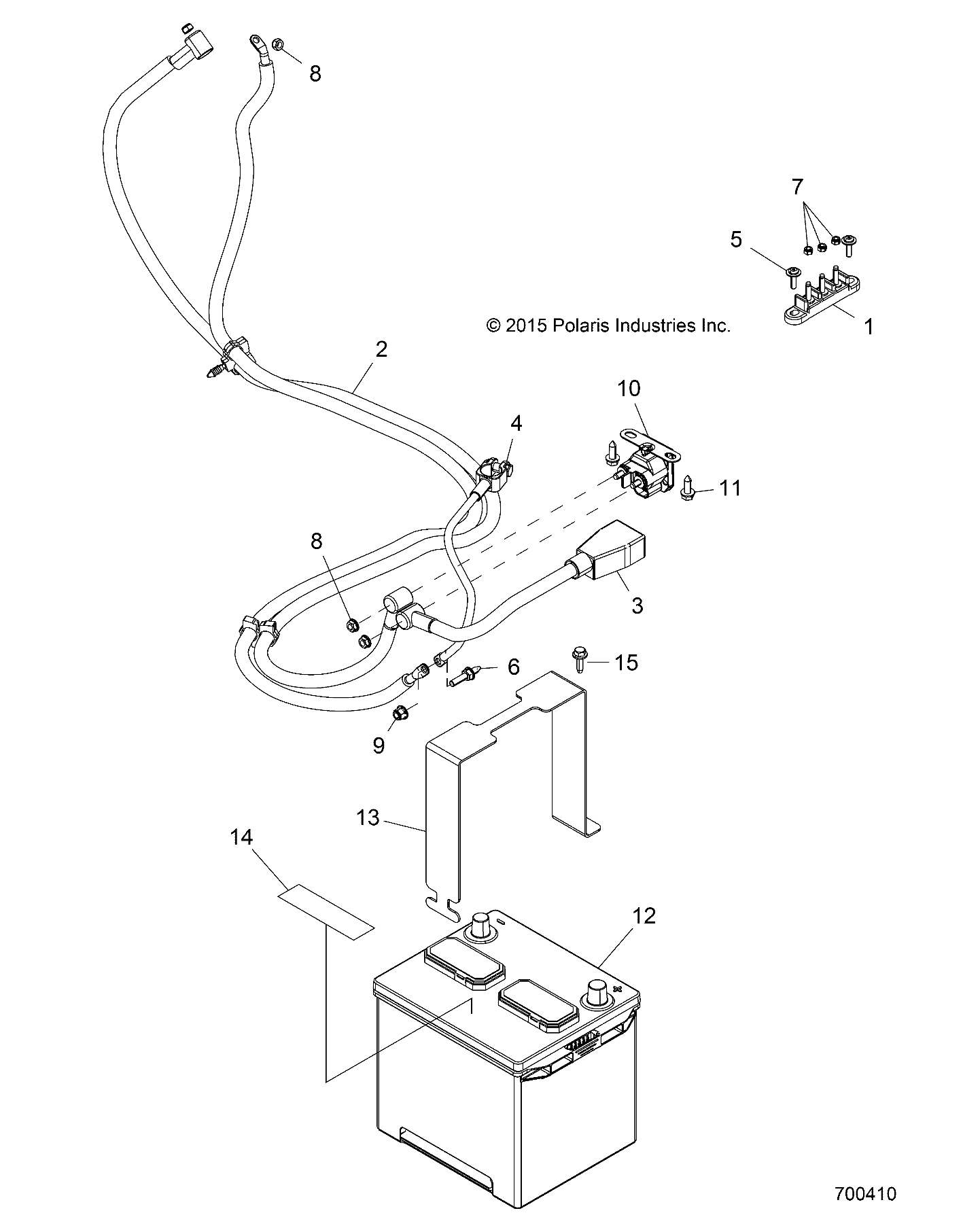 ELECTRICAL, BATTERY - R17RVE99NY (700410)