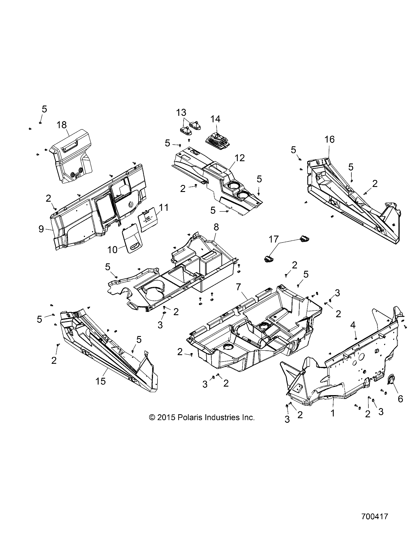 BODY, FLOOR and ROCKER PANELS - Z19VBE99AM/BM/LM (700417)