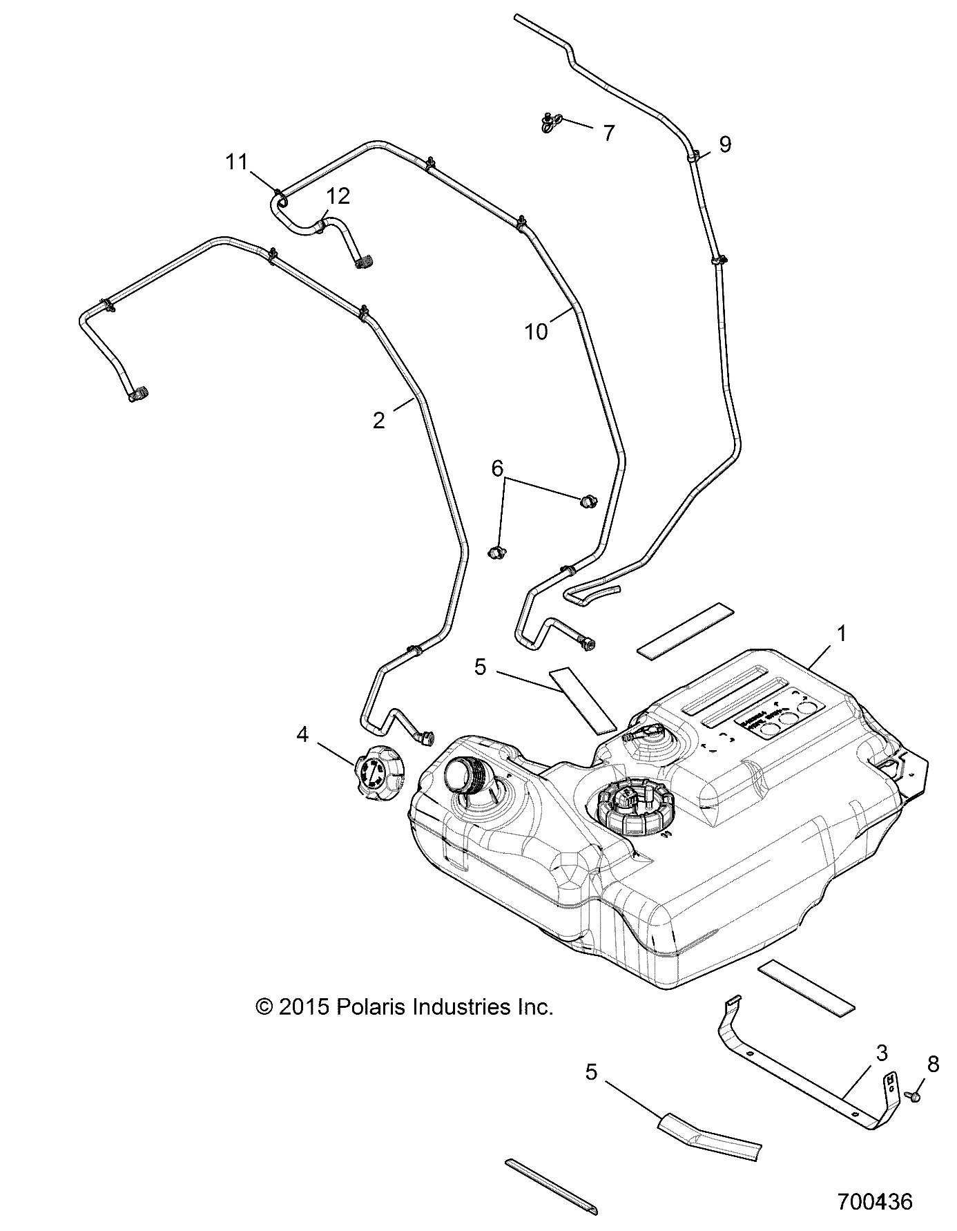 BODY, FUEL TANK - Z16VDE92AE/AH/AV/AS/AW/N8 (700436)