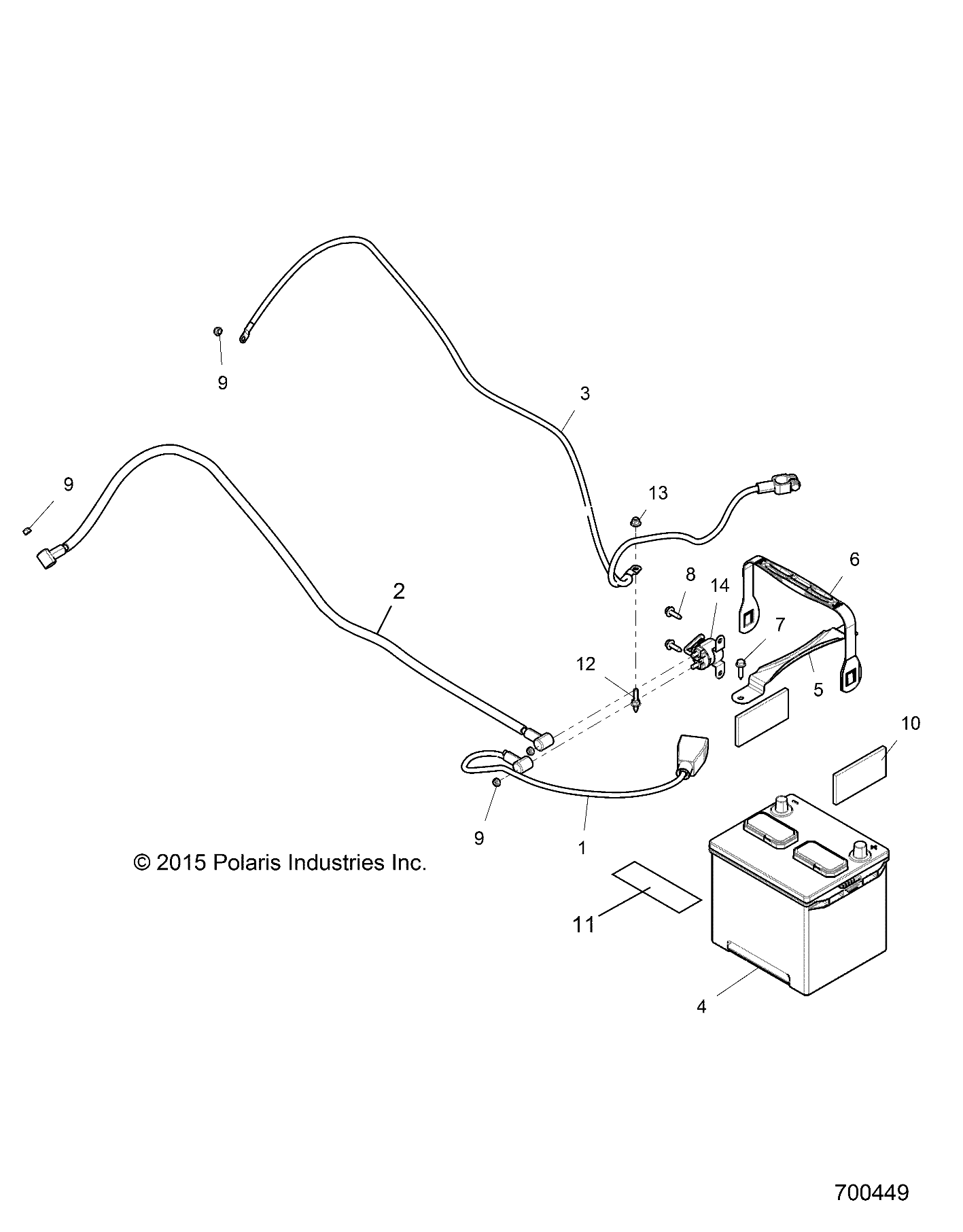 ELECTRICAL, BATTERY - Z17VDE92AK/AM/LK/AB (700449)