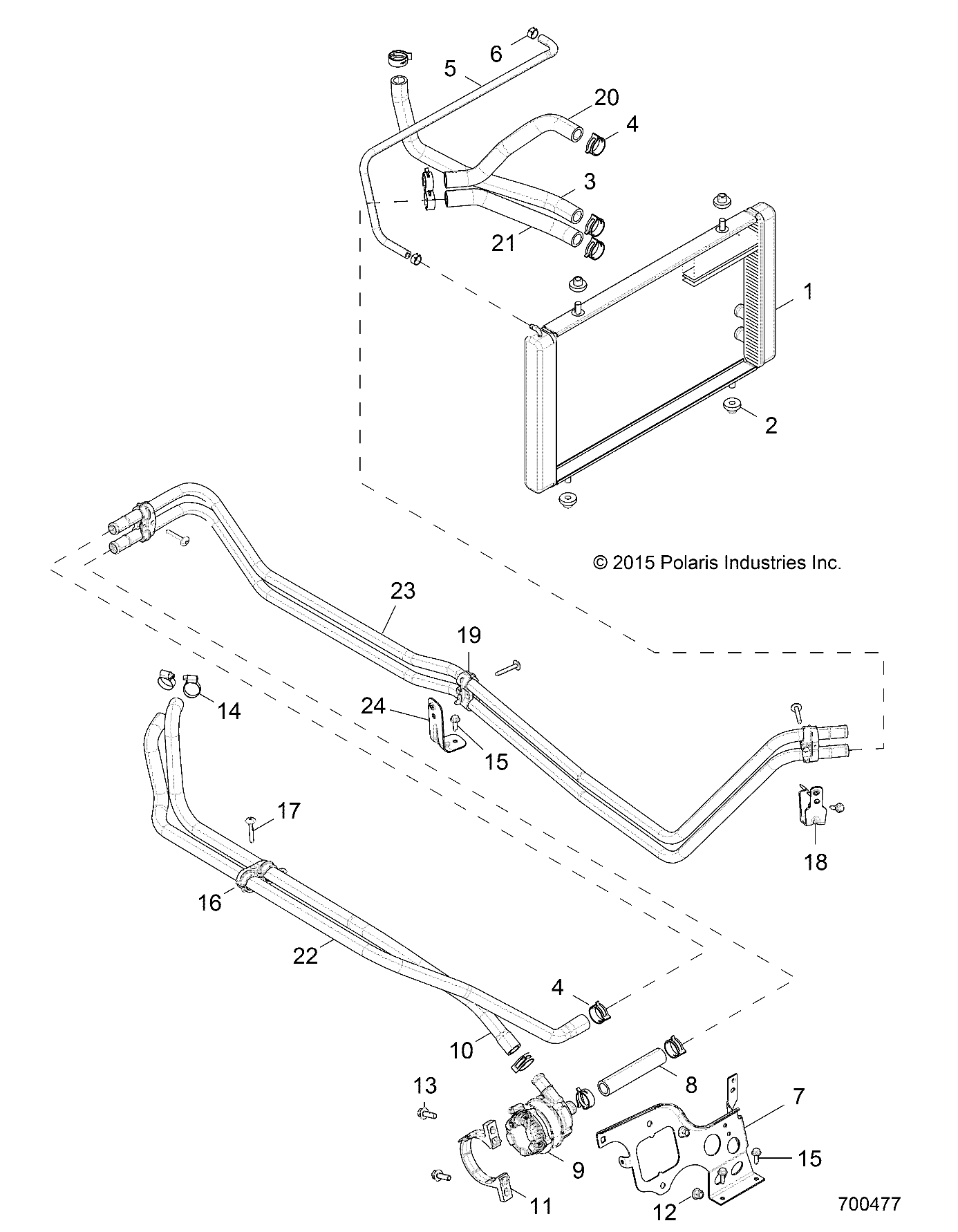 ENGINE, COOLING, AUX. SYSTEM - Z17VFE92NG/NK/NM (700477)