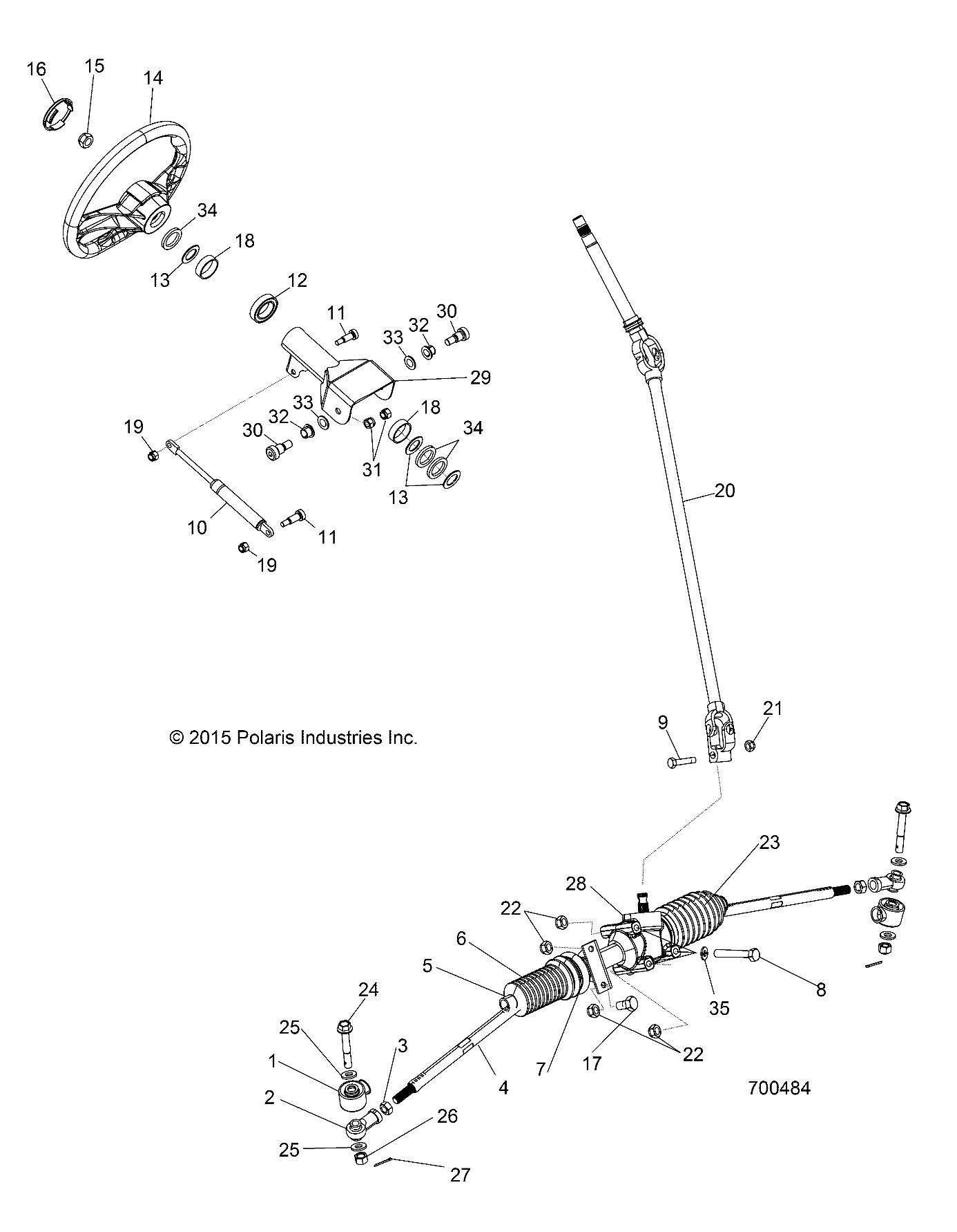 STEERING, STEERING ASM. - R19RCA57A1/A4/B1/B4