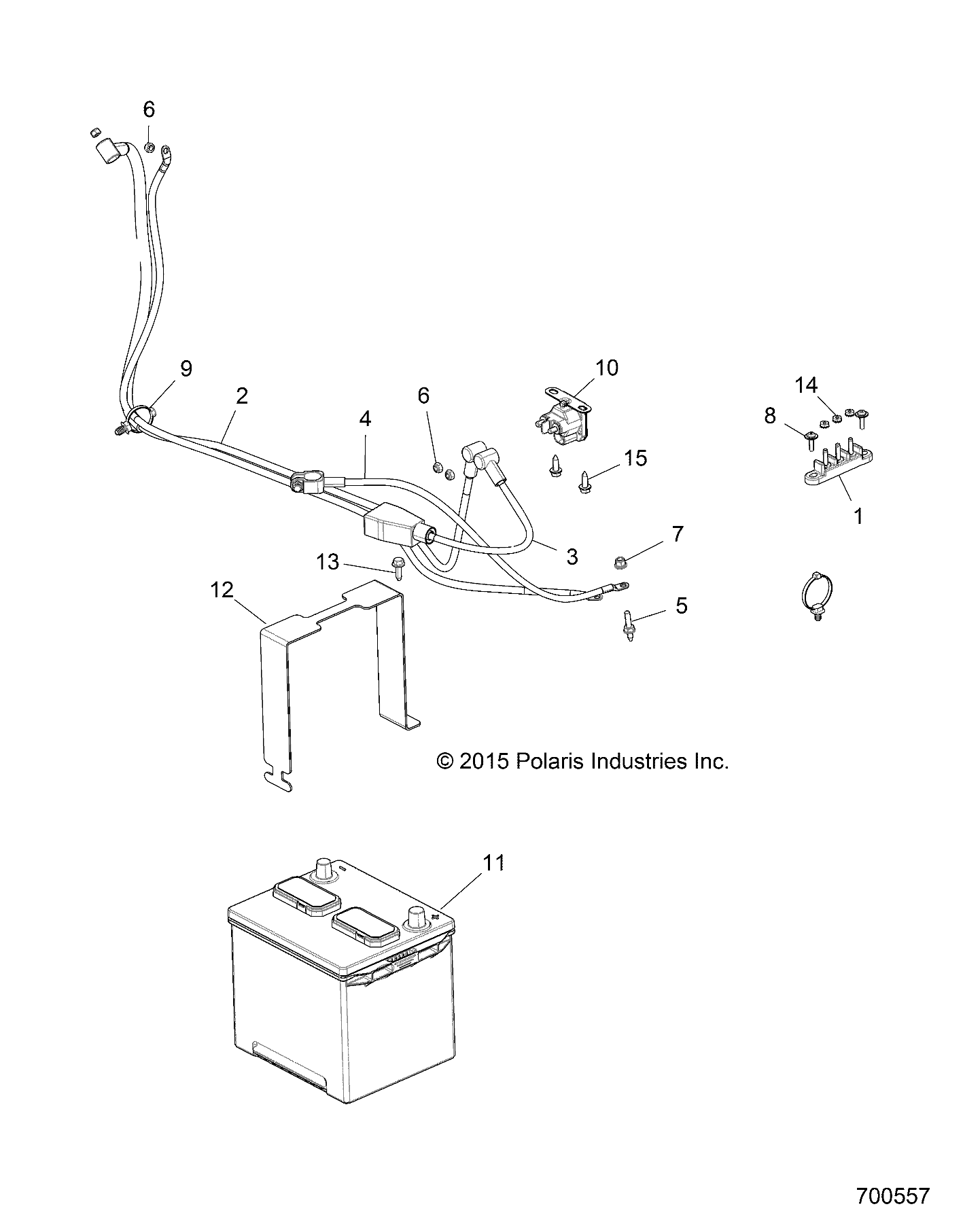 ELECTRICAL, BATTERY - R16RTE87F1/U87FK (700557)