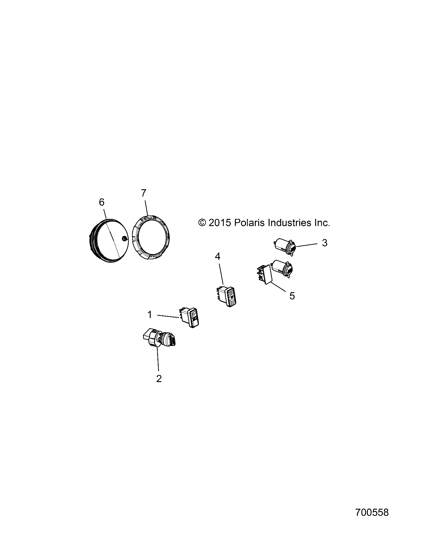 ELECTRICAL, DASH CONTROLS - R16RTE87F1/U87FK (700558)