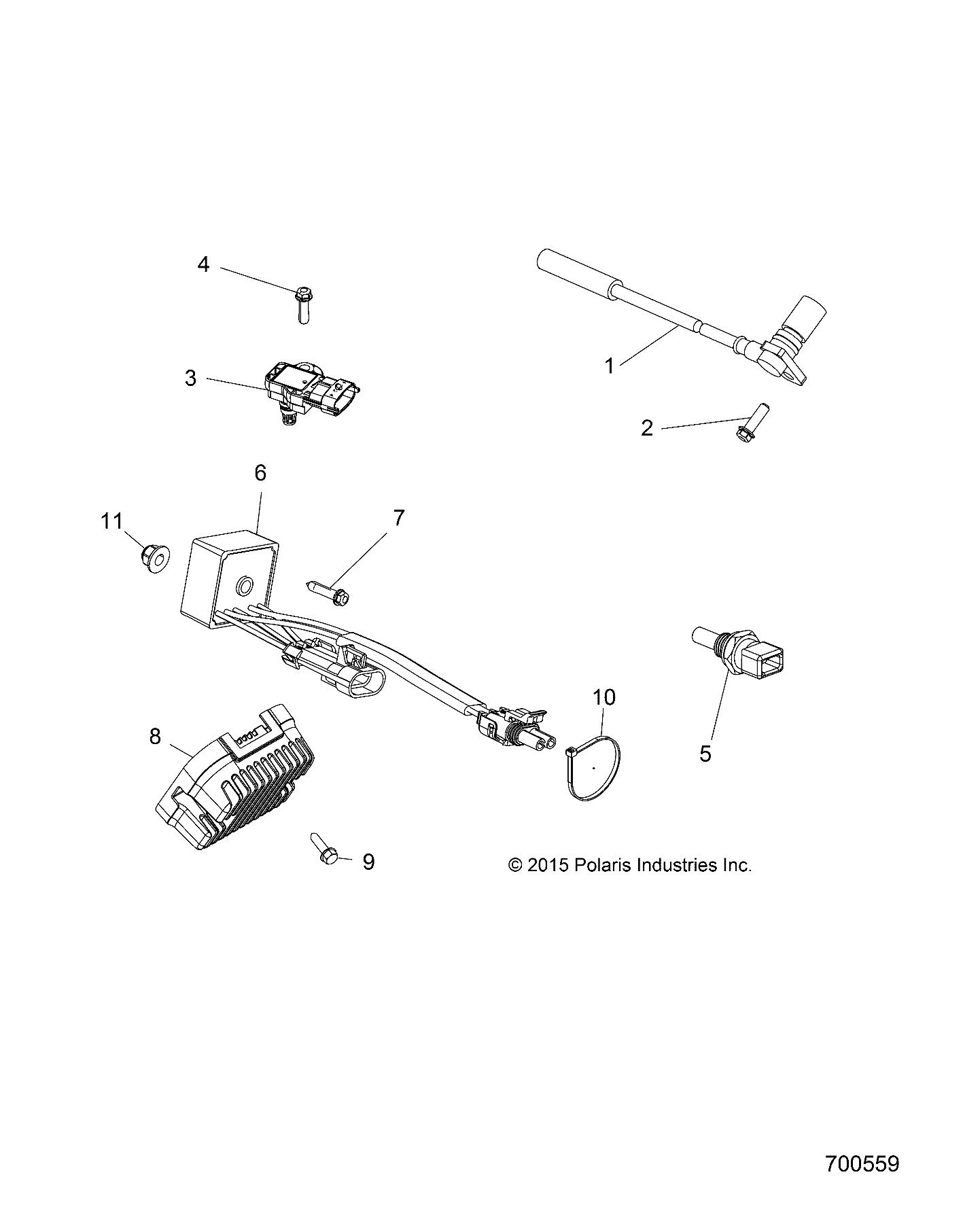 ELECTRICAL, SENSORS and MODULES - R17RVE99NY (700559)