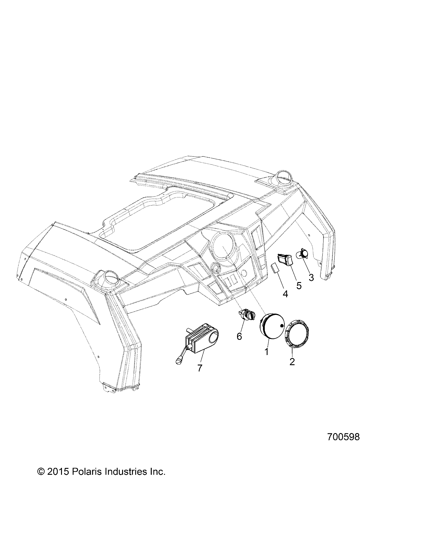 ELECTRICAL, DASH INSTRUMENTS and CONTROLS - Z16VHA57FJ (700598)