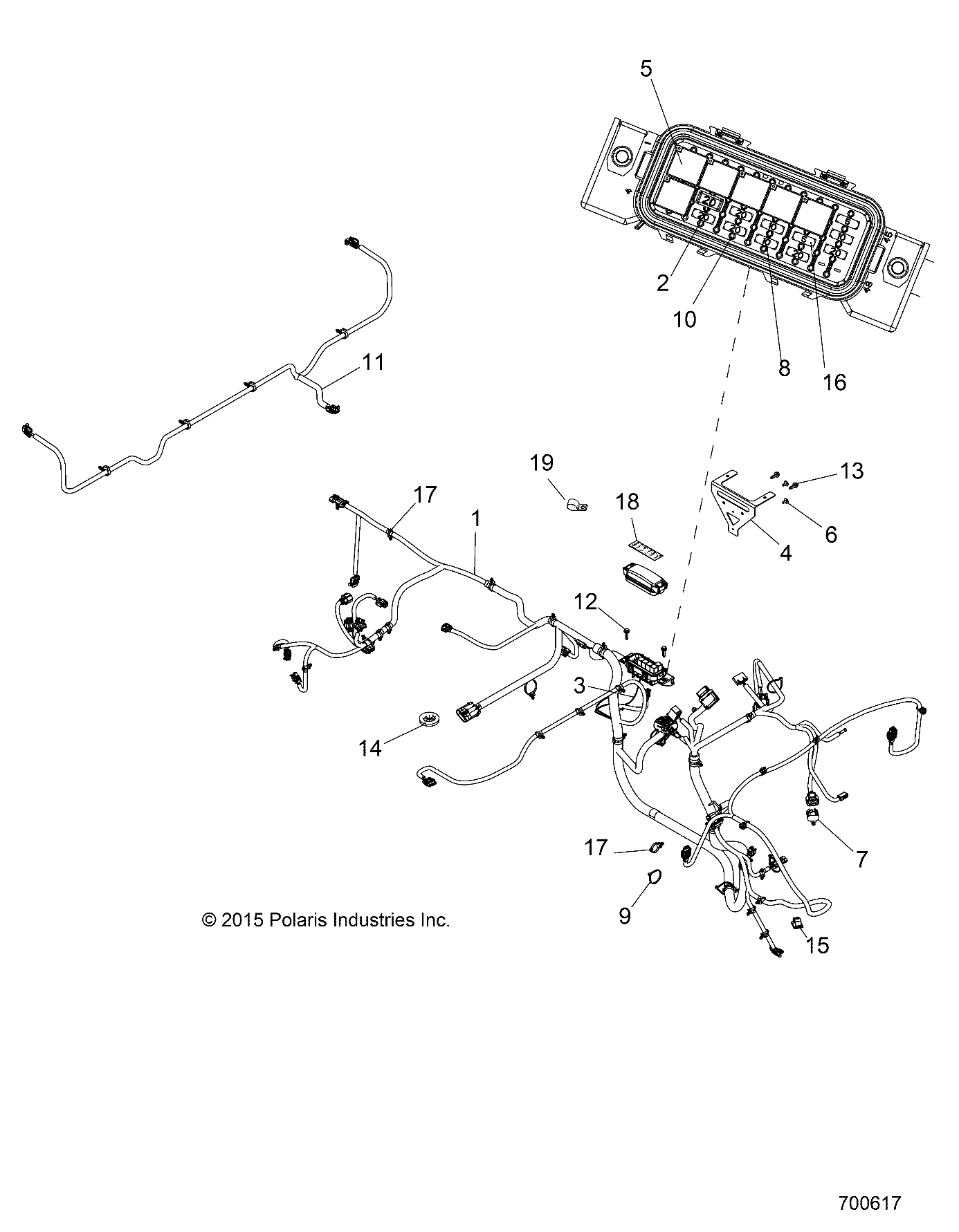 ELECTRICAL, WIRE HARNESSES - R19RMA57B1/B9/L7/EBX (700617)