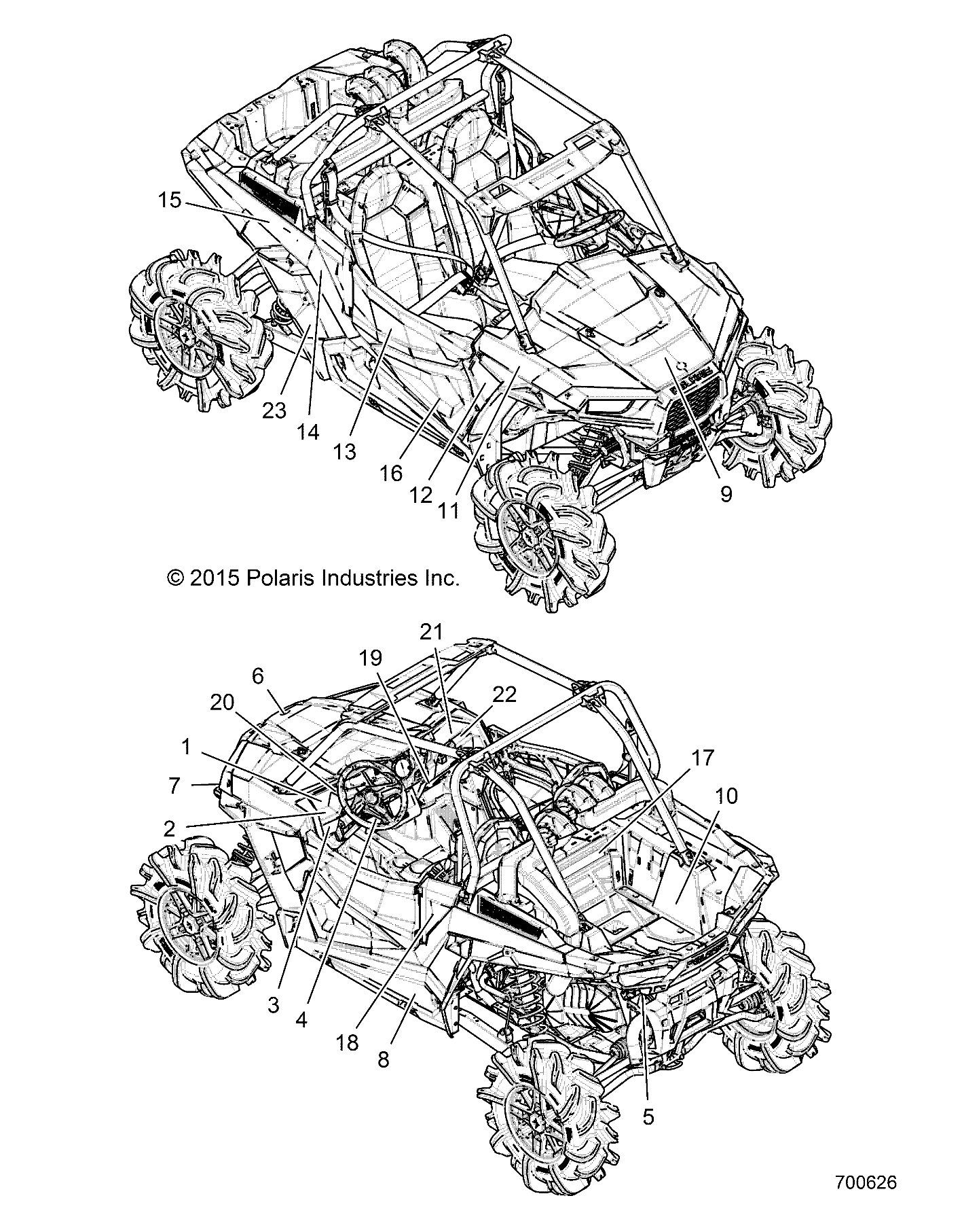 BODY, DECALS - Z16VDE99AF/AM/LM/AS/M99AM (700626)