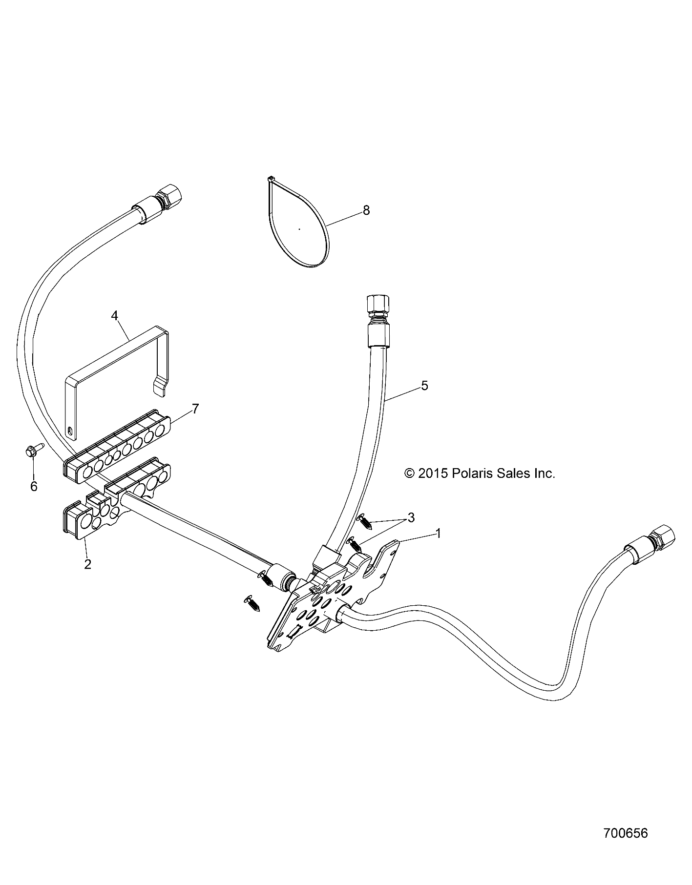 STEERING, HYDRAULICS - R17B1PD1AA/2P (700656)