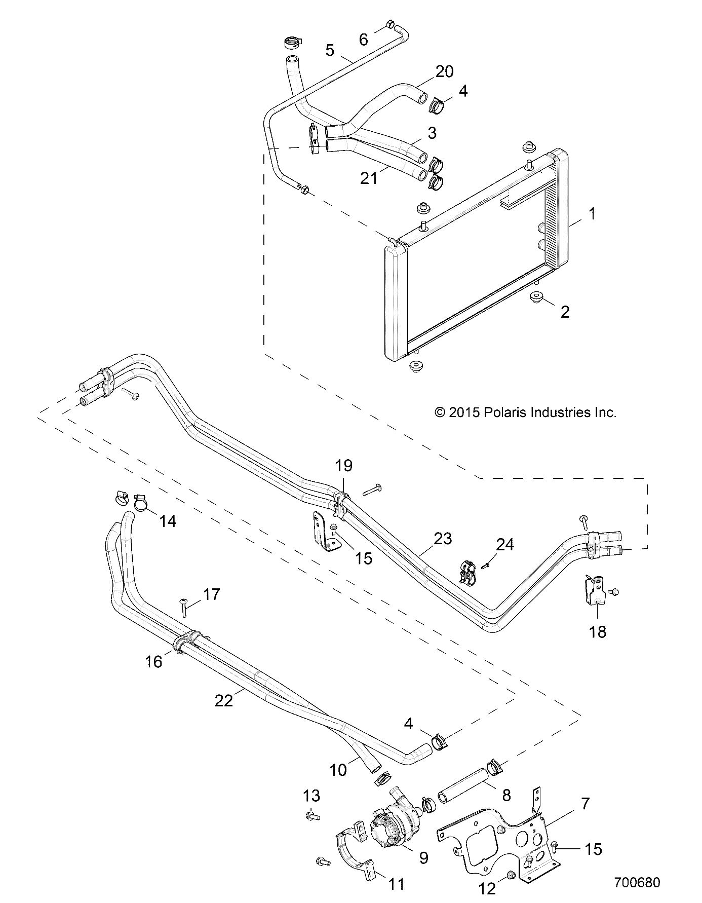 ENGINE, COOLING, AUX. SYSTEM - Z16VFE92AE/AH/AS/AW (700680)