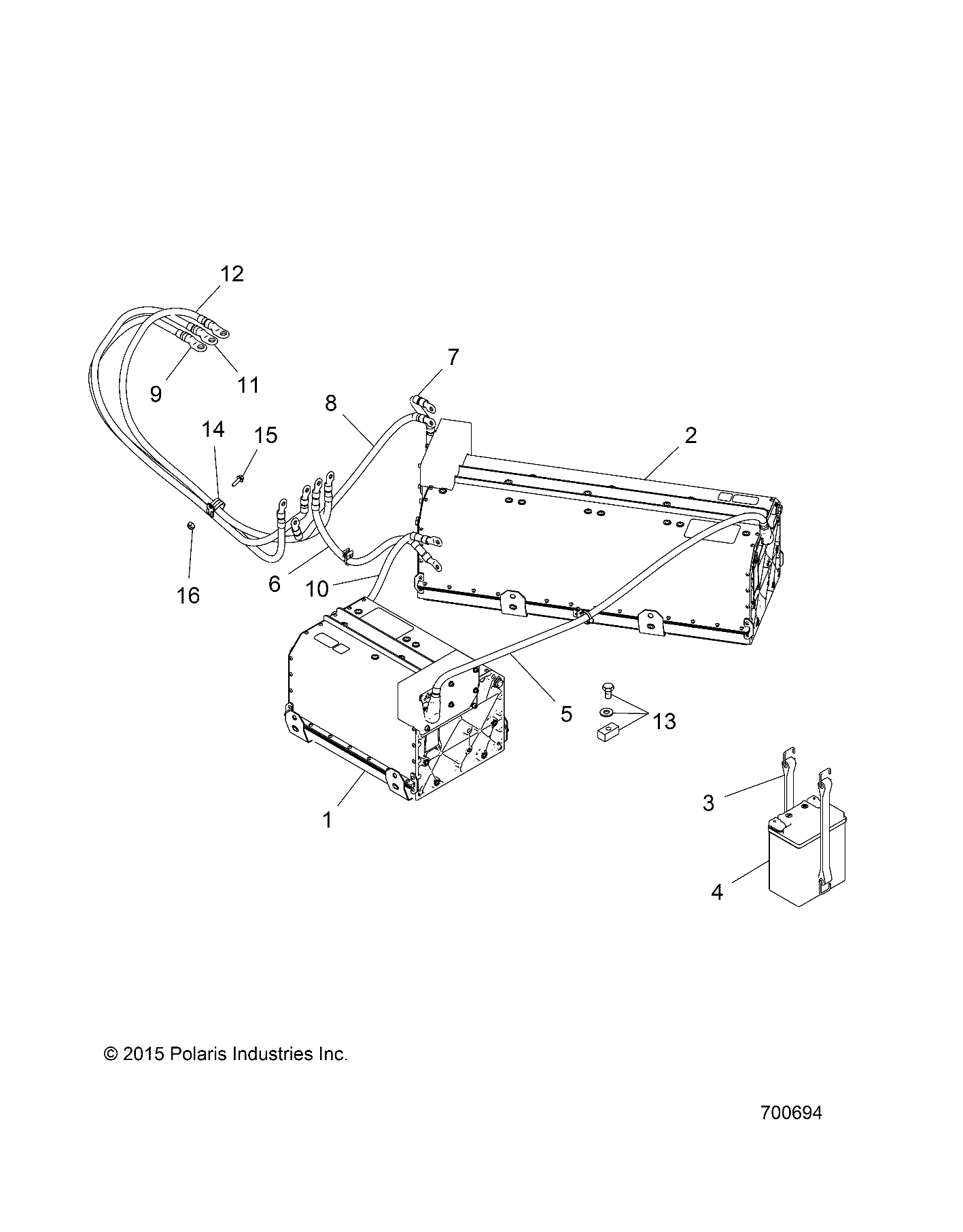 ELECTRICAL, BATTERY - R17RMAL4G9 (700694)