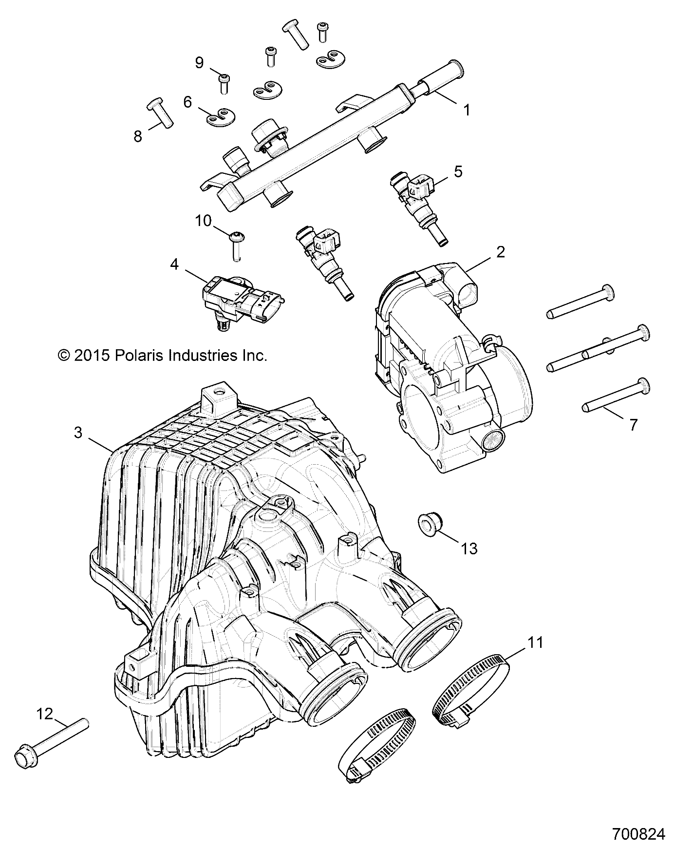 ENGINE, AIR INTAKE MANIFOLD - R17RT_99 ALL OPTIONS (700824)