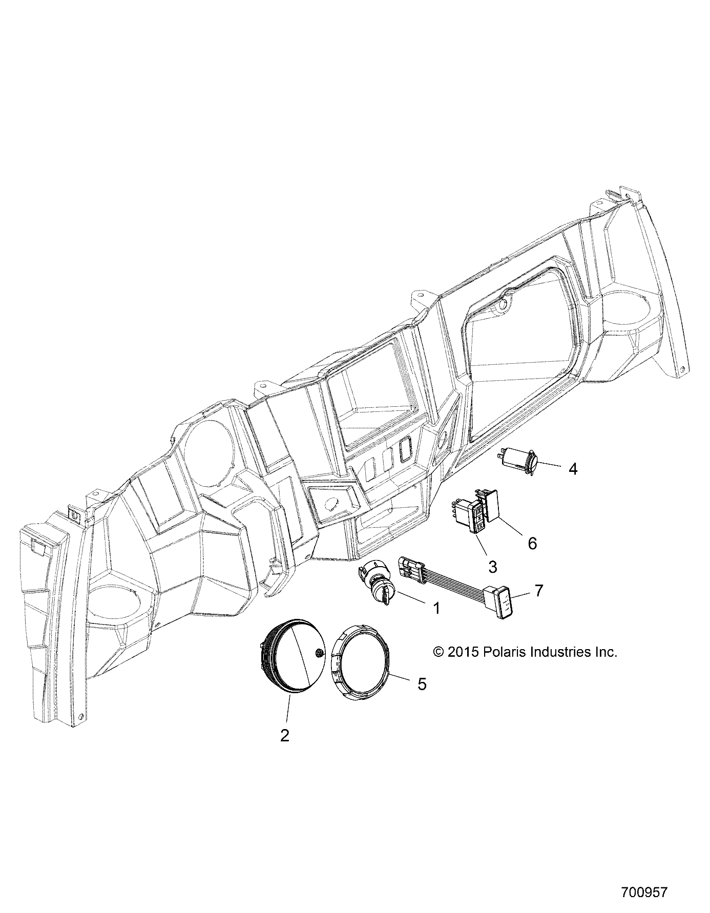 ELECTRICAL, DASH INSTRUMENTS and CONTROLS - R17RMA57A1/A9/E57AK (700957)