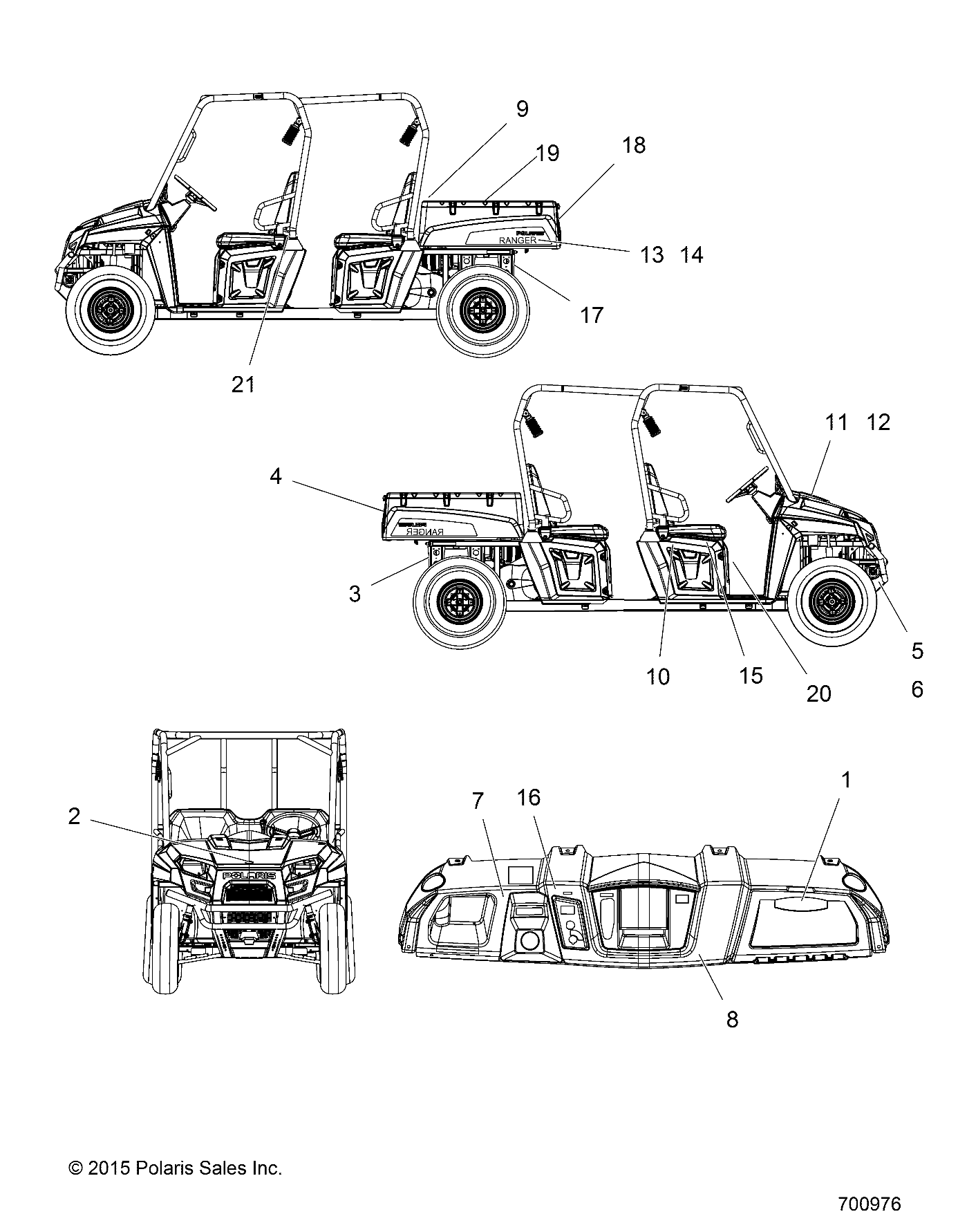 BODY, DECALS - R16RVAD1A1 (700976)