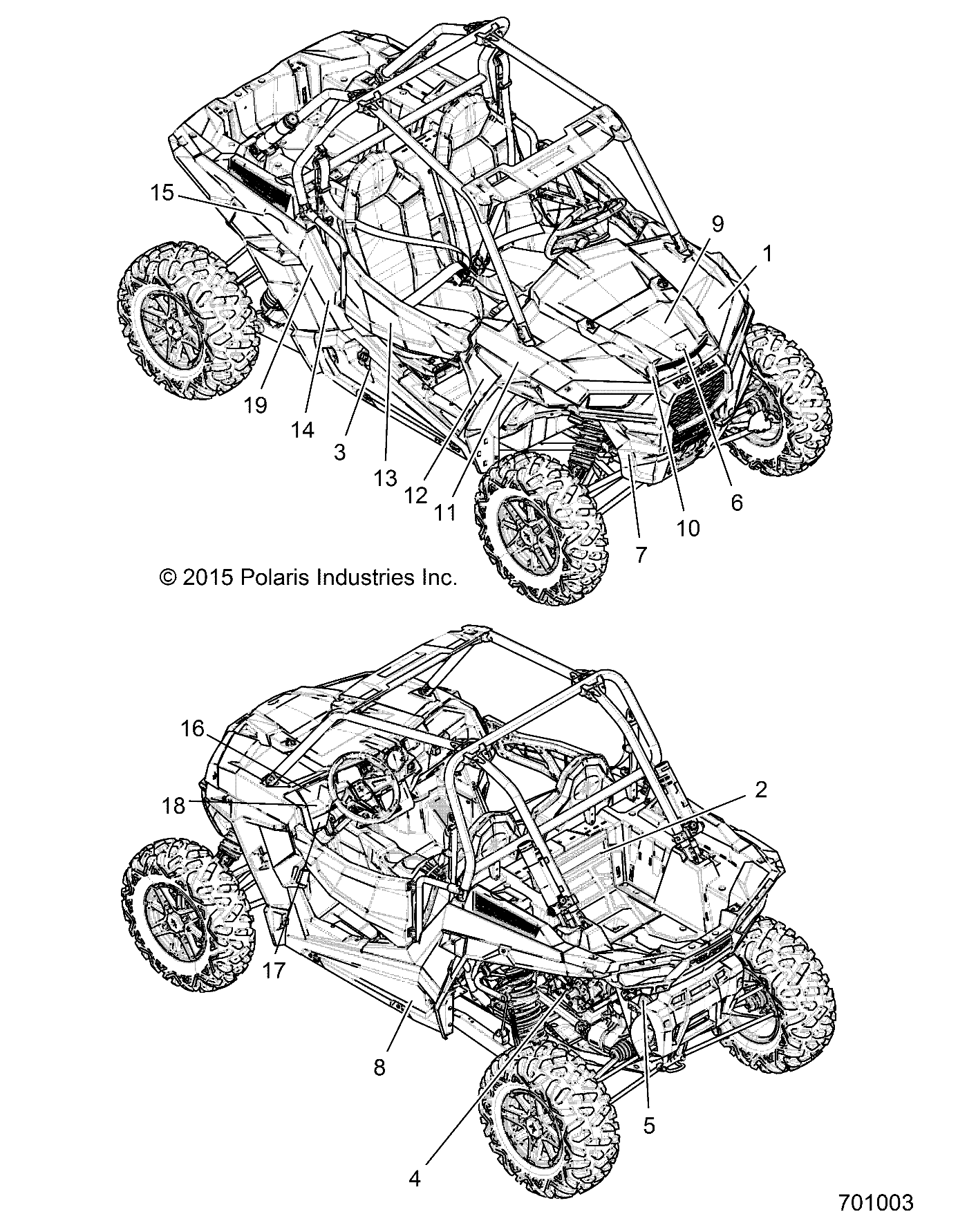 BODY, DECALS - Z16VDE92NH/NW (701003)