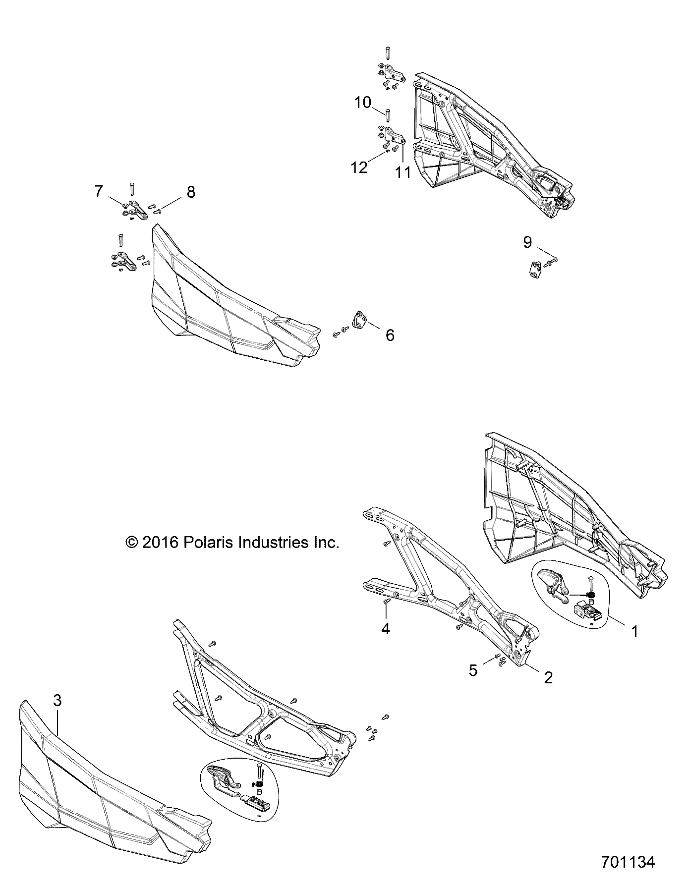 BODY, DOORS - Z18VBA87B2/E87BK/BU/LK/BR (701134)