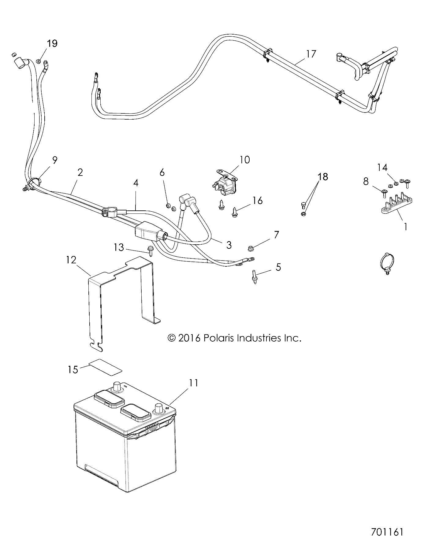 ELECTRICAL, BATTERY - R17RT_99 ALL OPTIONS (701161)