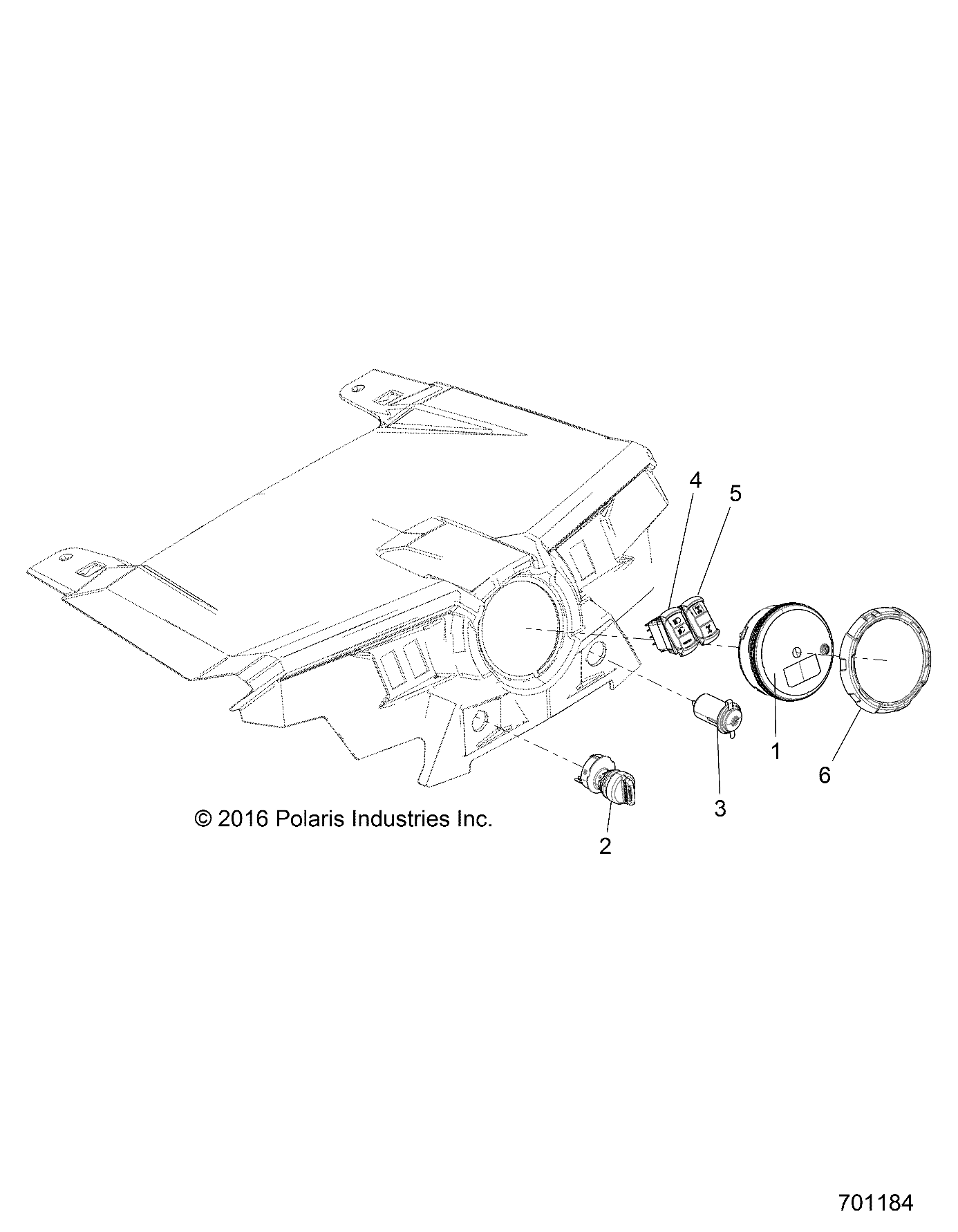 ELECTRICAL, DASH INSTRUMENTS AND CONTROLS - Z18VDE99NK (701184)