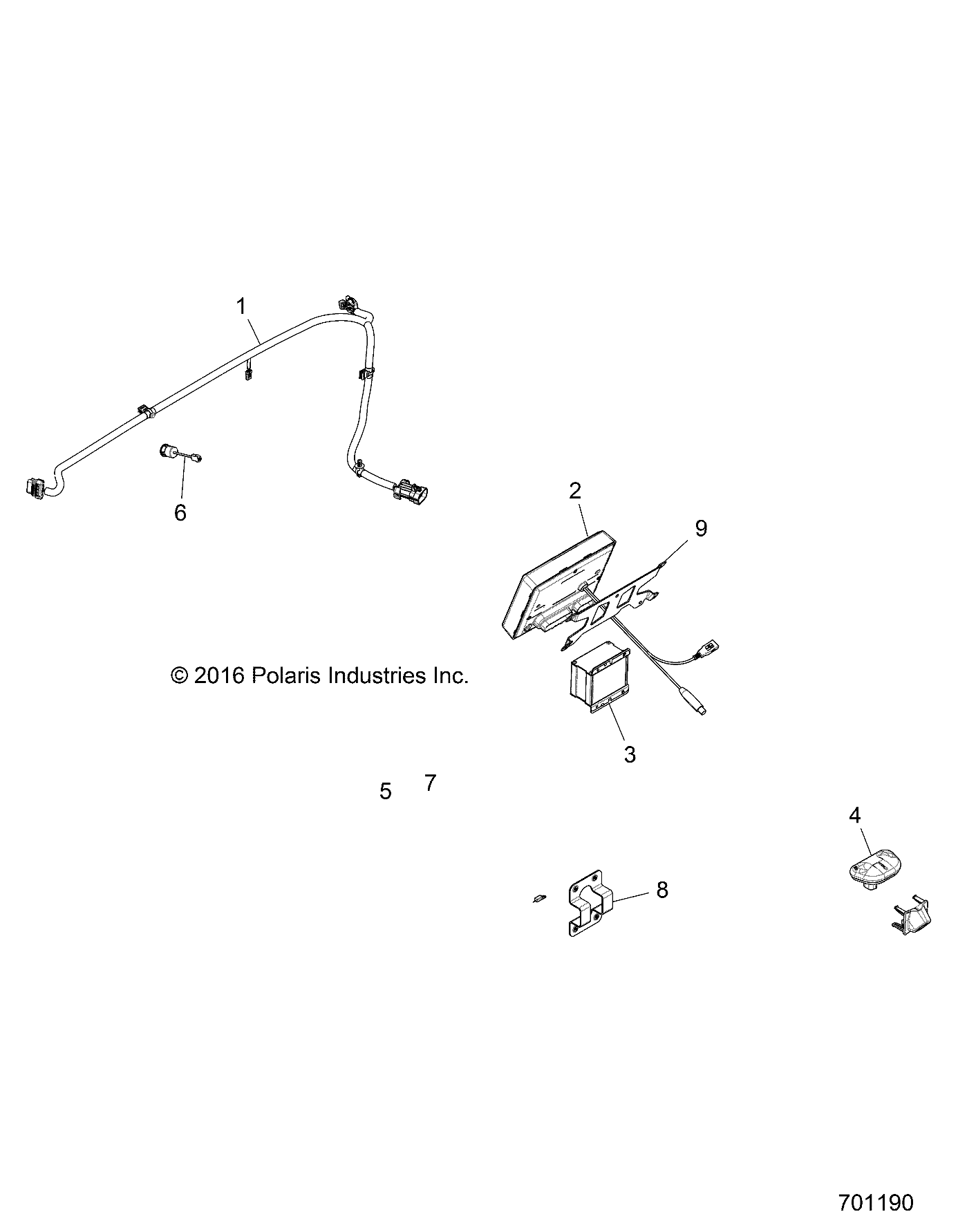 ELECTRICAL, OPTIONS - Z17VDK99AK (701190)