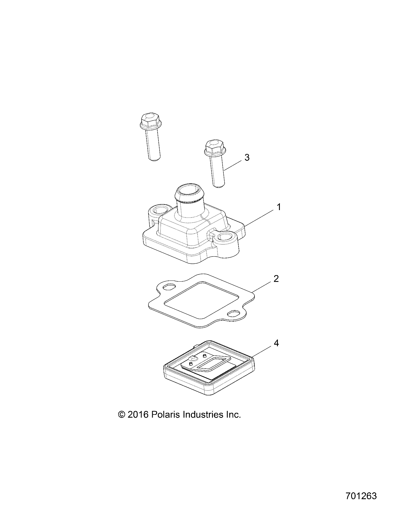 ENGINE, BREATHER - Z18VHA57B2 (701263)