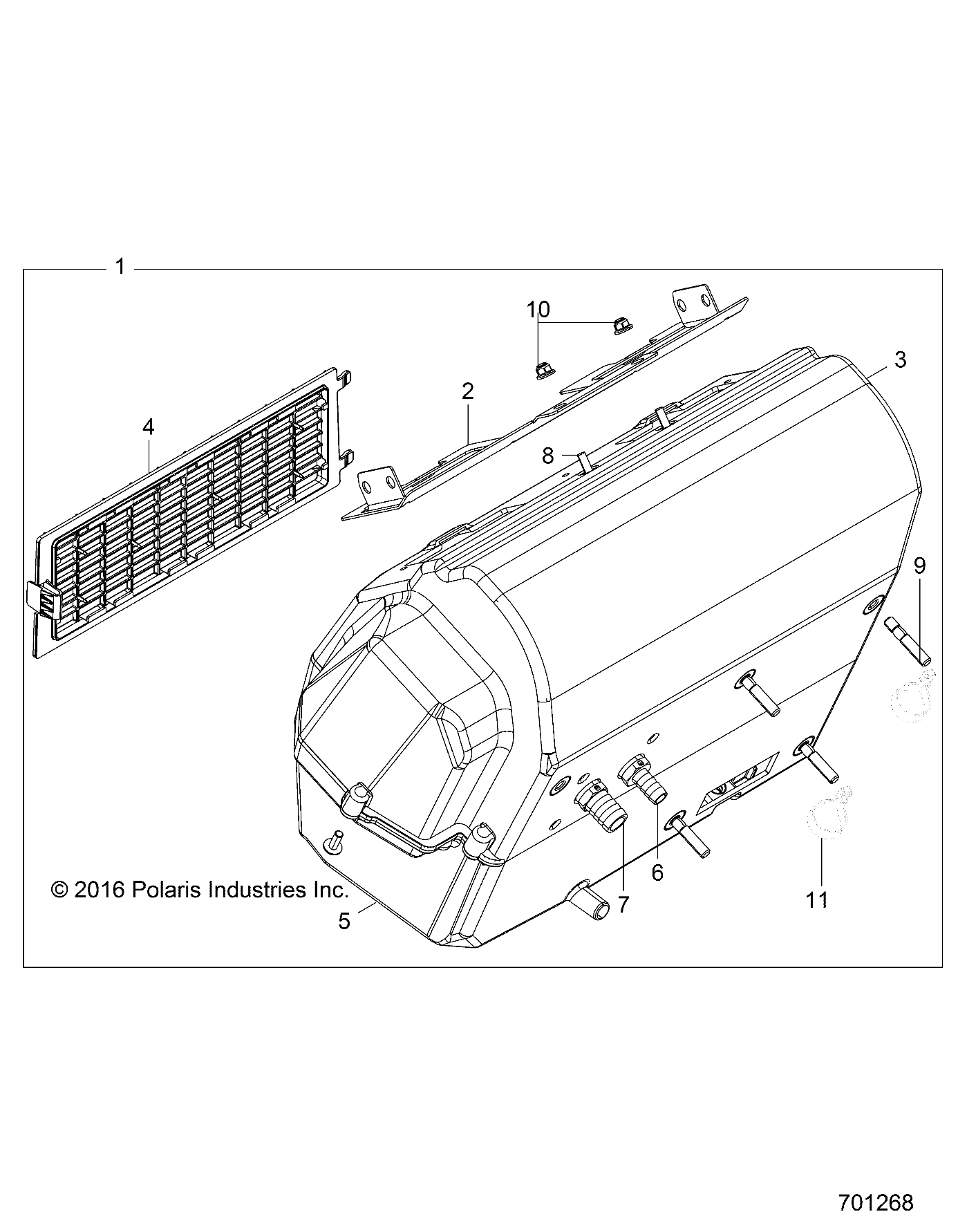 BODY, HVAC ASSEMBLY - R19RSW99AS/A9/AD/BS/B9/BD (701268)