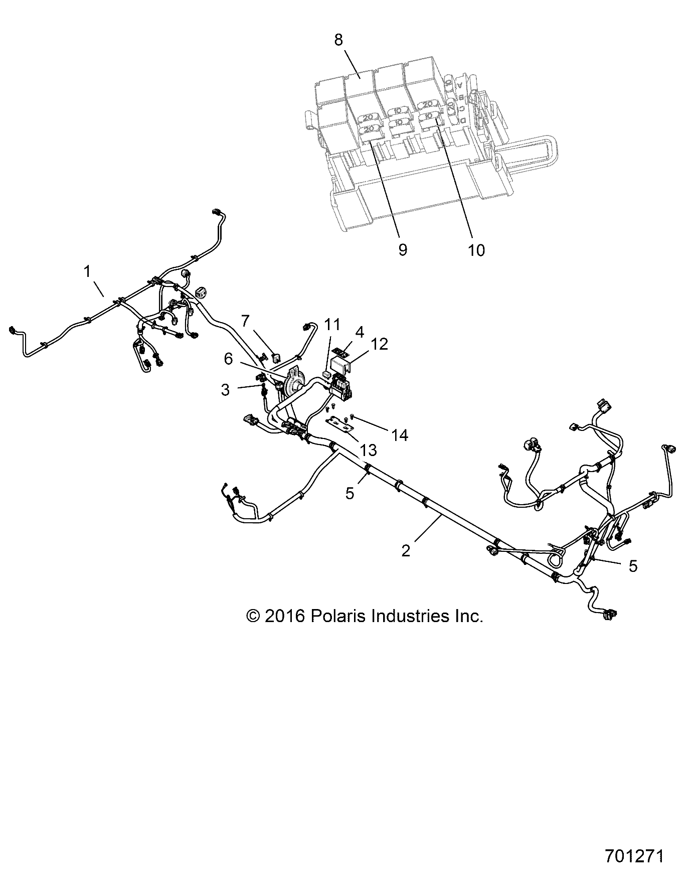 ELECTRICAL, HARNESS - R18RVE99NX (701271)