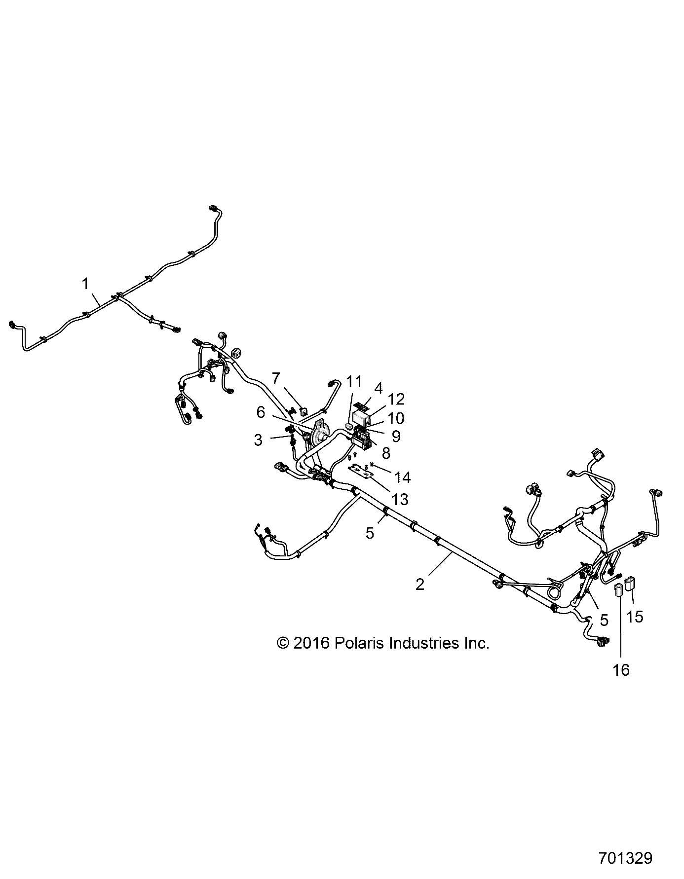 ELECTRICAL, HARNESS - R17RVA87A1/B1/E87A9/B9 (701329)