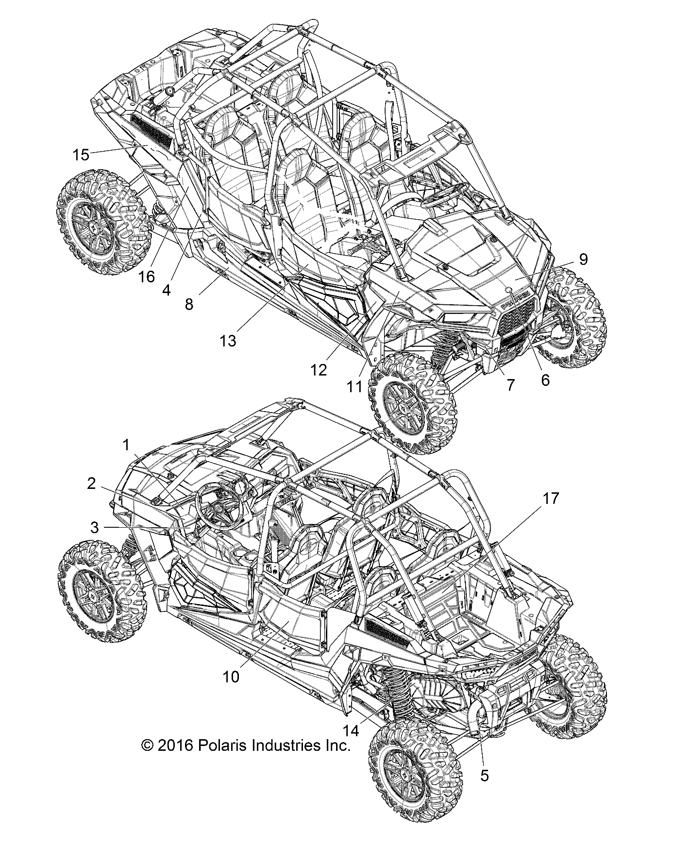 BODY, DECALS - Z17VFE99NM (701464)